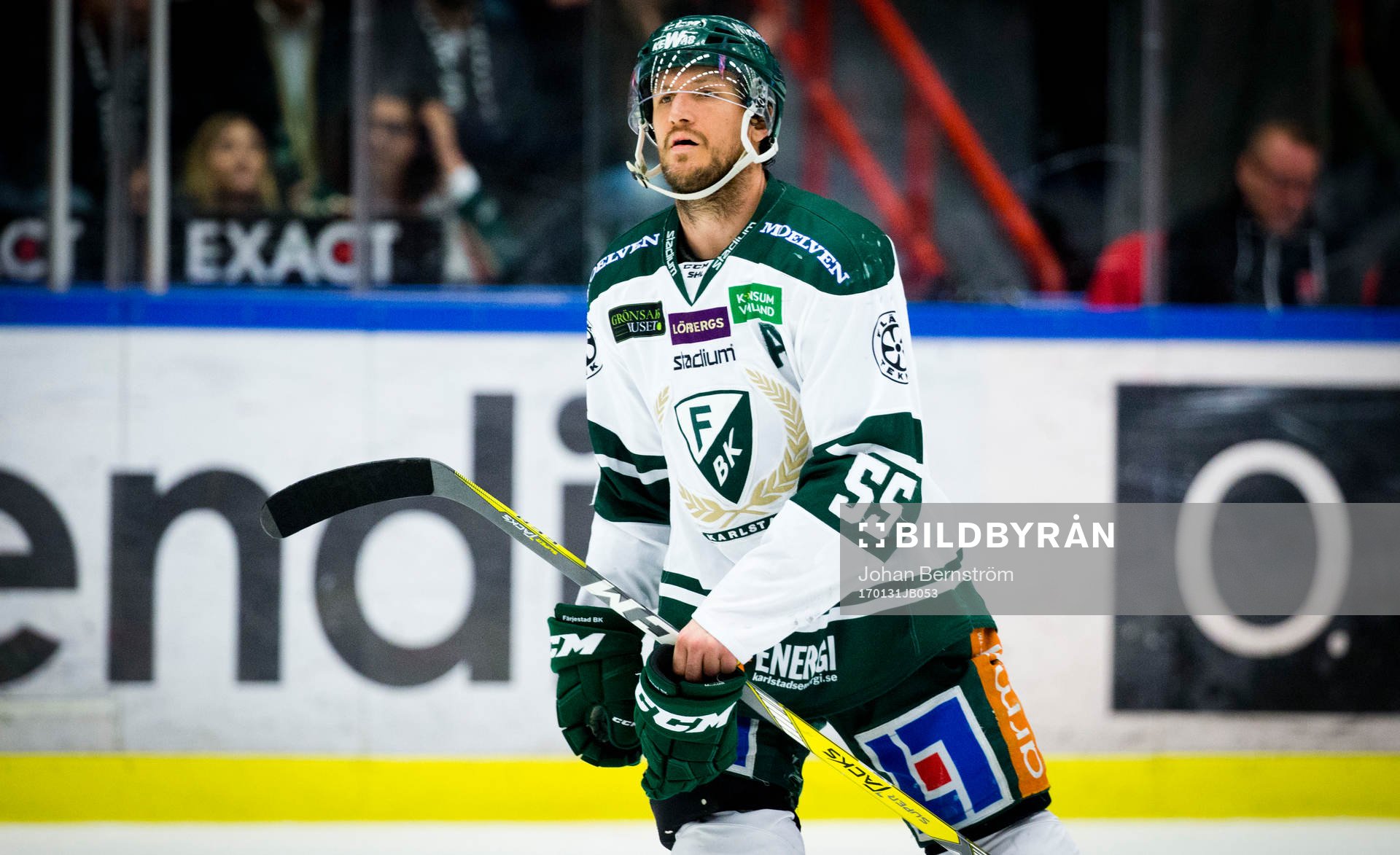Färjestads Ole-Kristian Tollefsen får matchstraff