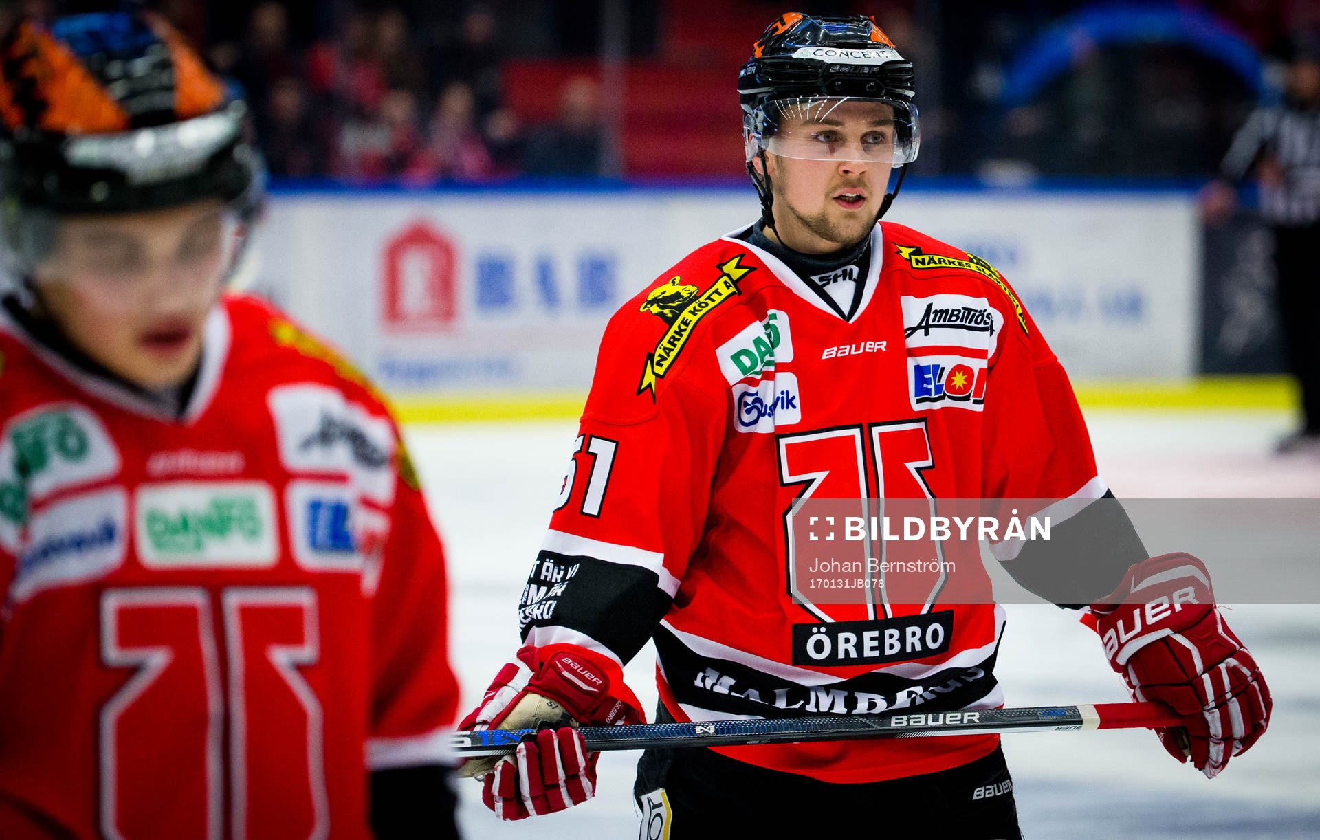 Örebros Glenn Gustafsson och Gustaf Fransen deppar