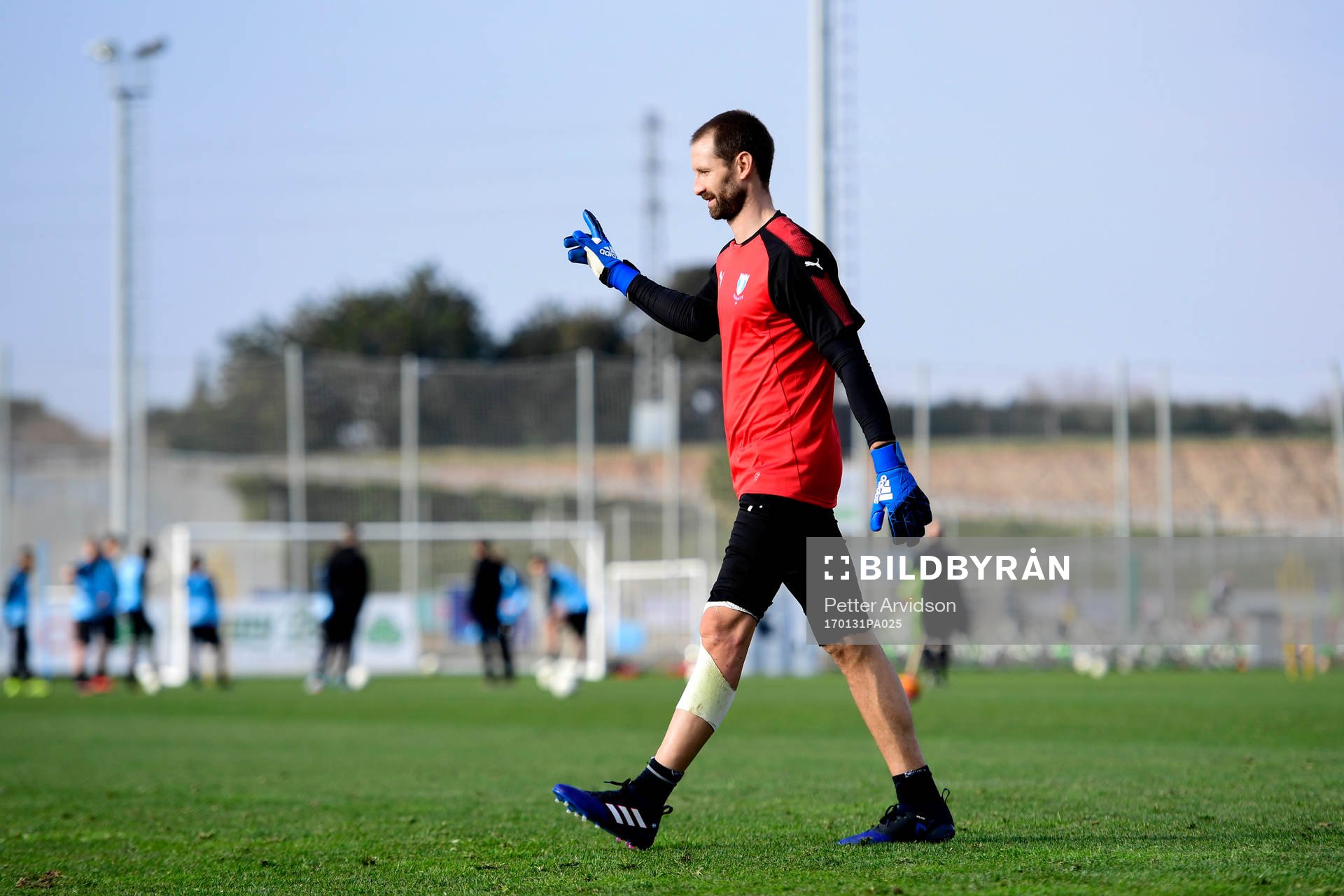 Malmö FFs målvakt Johan Wiland