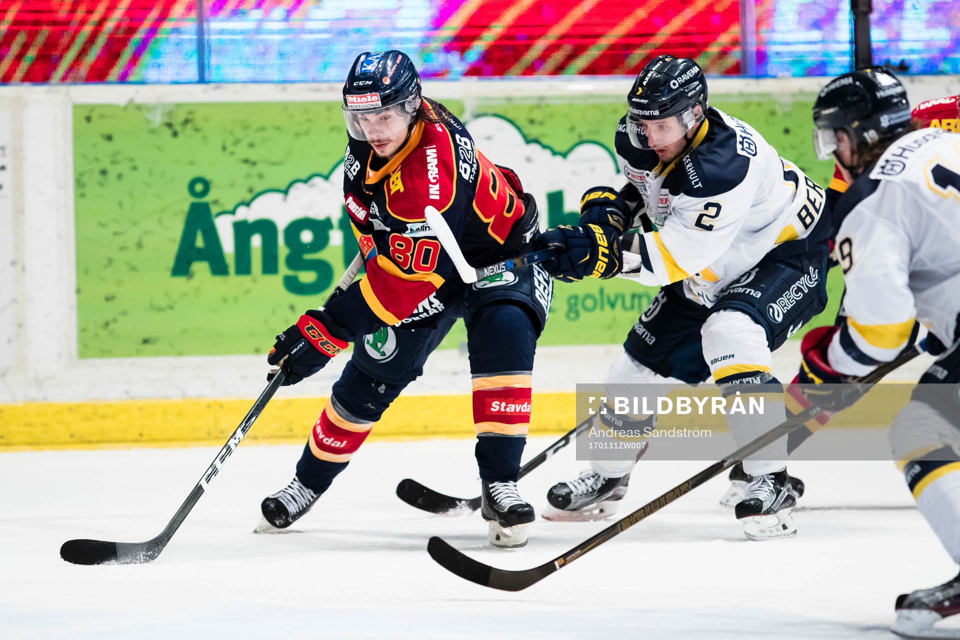 s Erik Andersson (närmast i bild) och Kristofer Berglund