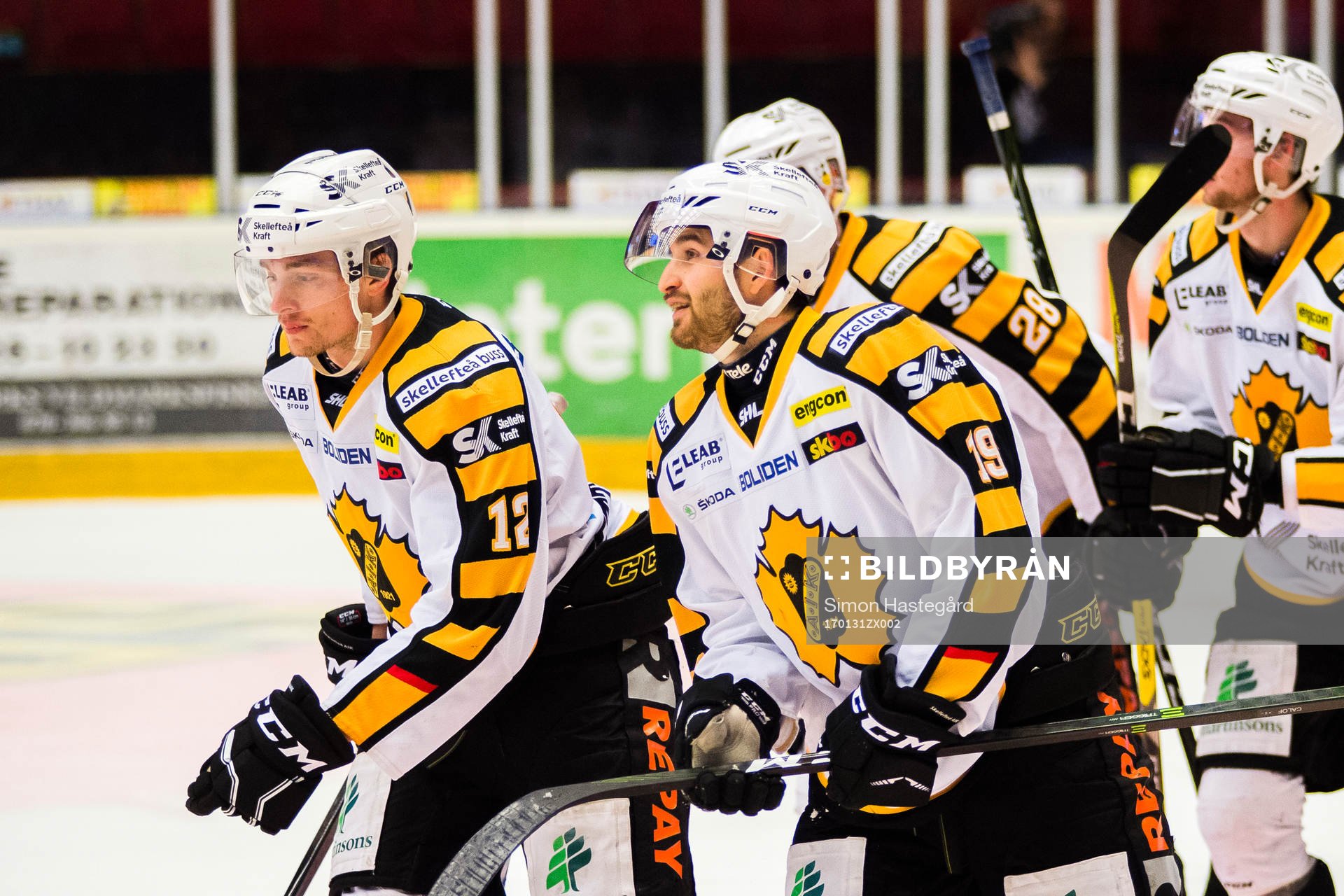 Skellefteås Andrew Calof jublar