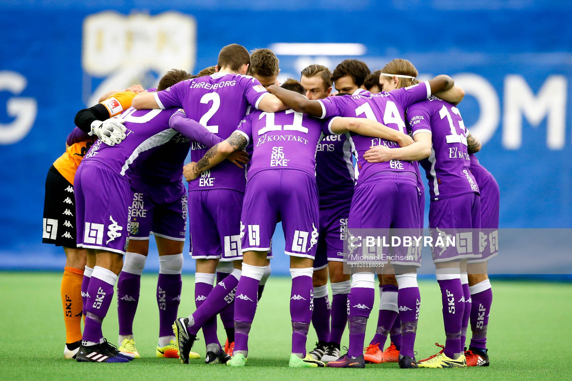 IFK Göteborgs spelare samlade