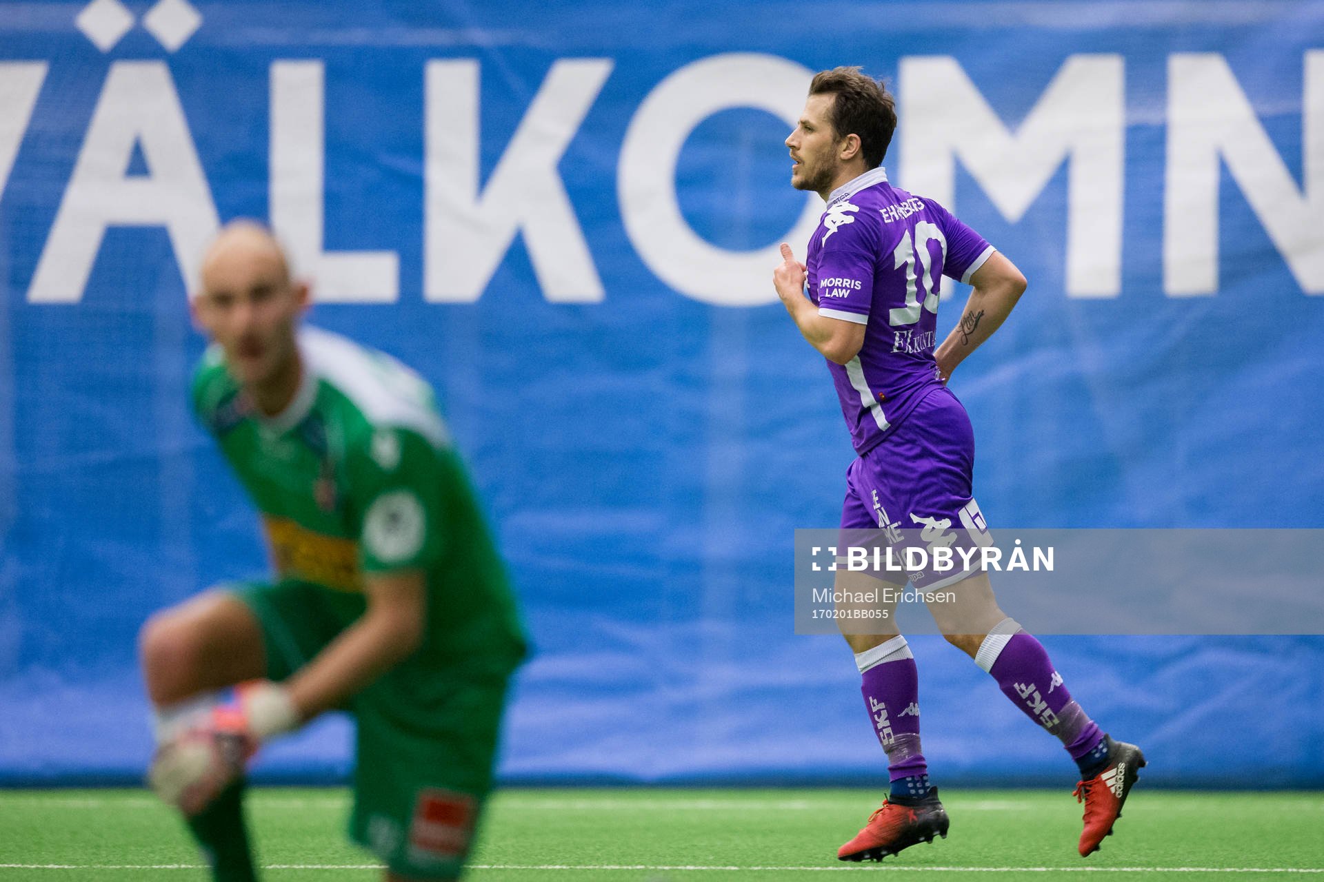 IFK Göteborgs Tobias Hysén jublar