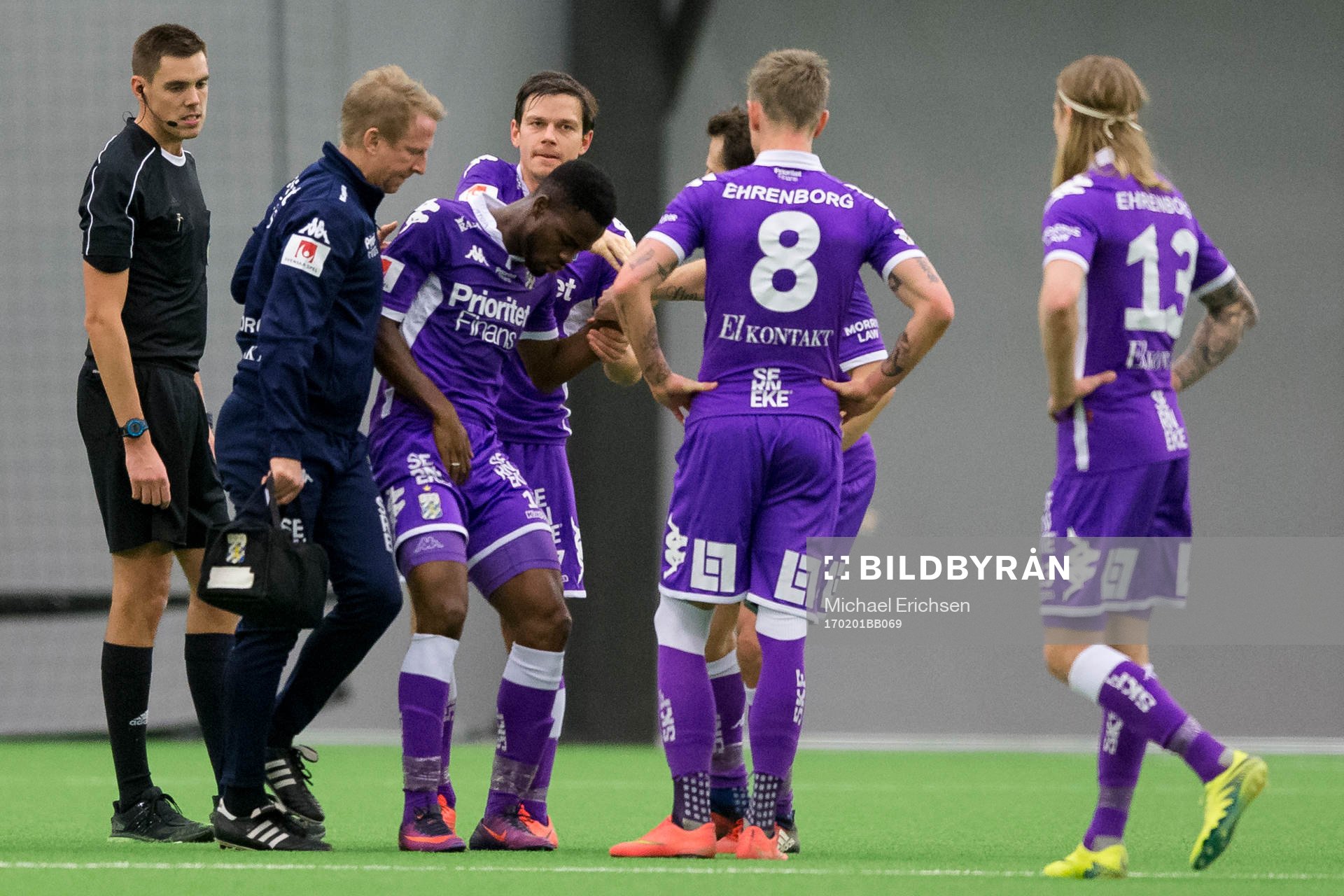 IFK Göteborgs Abdul Razak tvingas utgå
