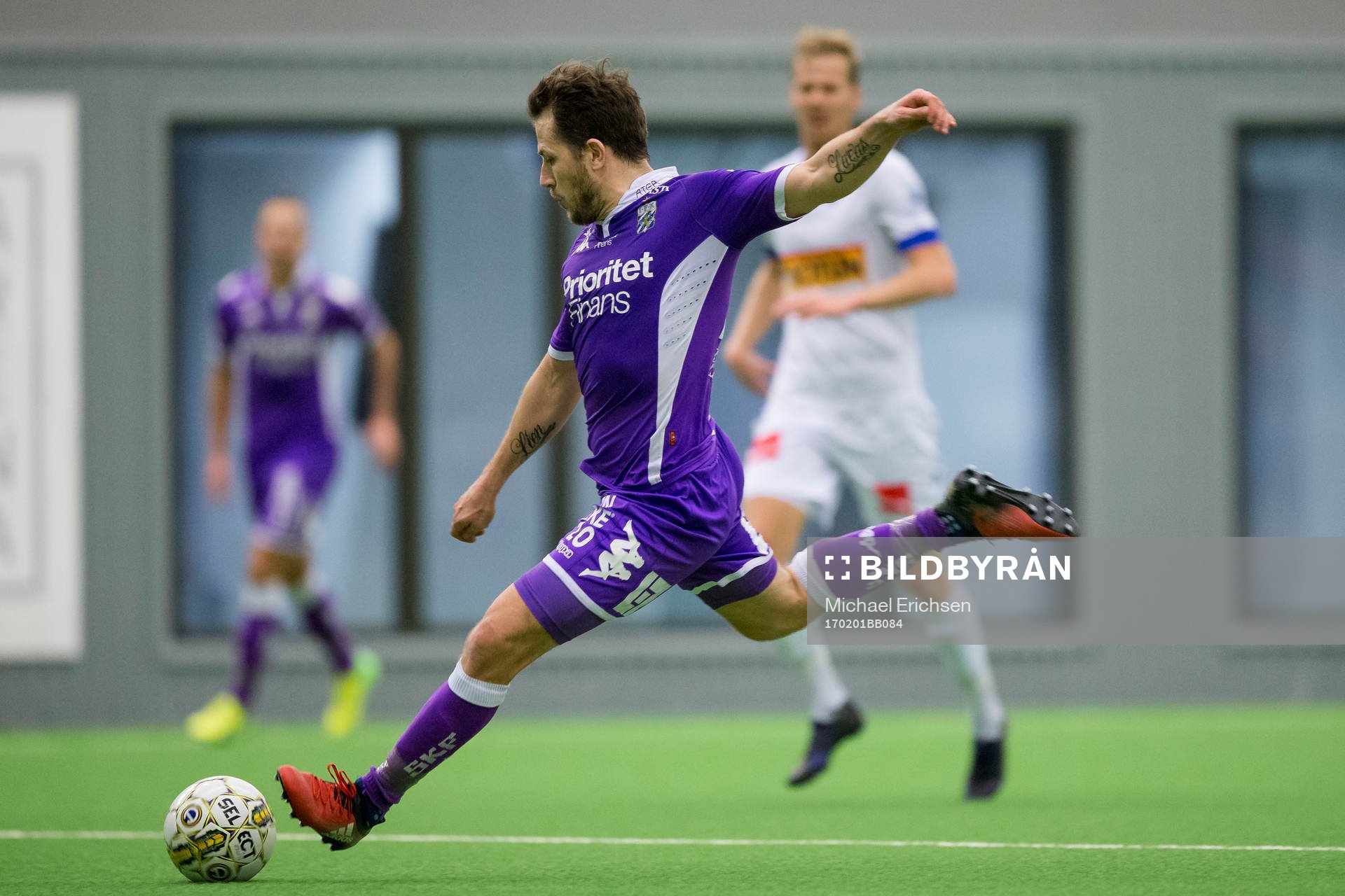 IFK Göteborgs Tobias Hysén skjuter 3-1