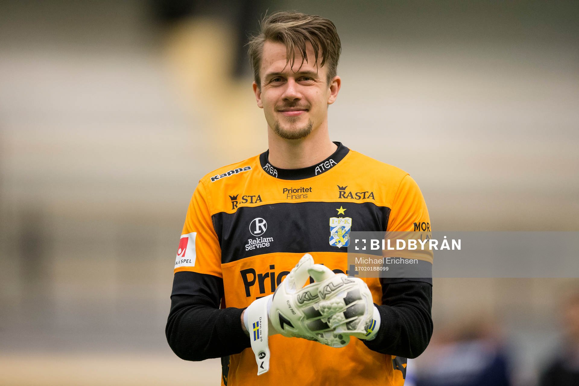 IFK Göteborgs målvakt Erik Dahlin