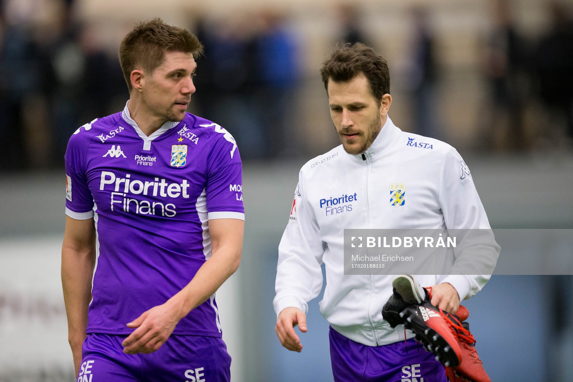 IFK Göteborgs Mikael Boman och Tobias Hysén