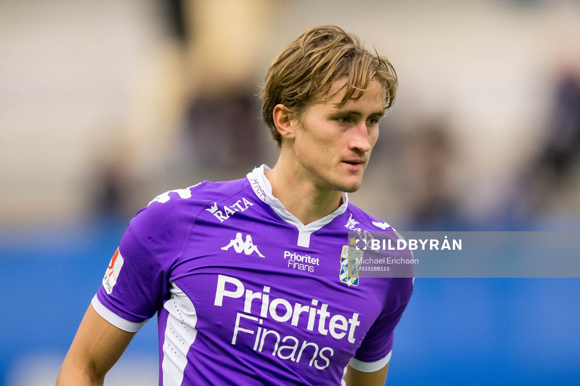 IFK Göteborgs Thomas Rogne innan en träningsmatch i