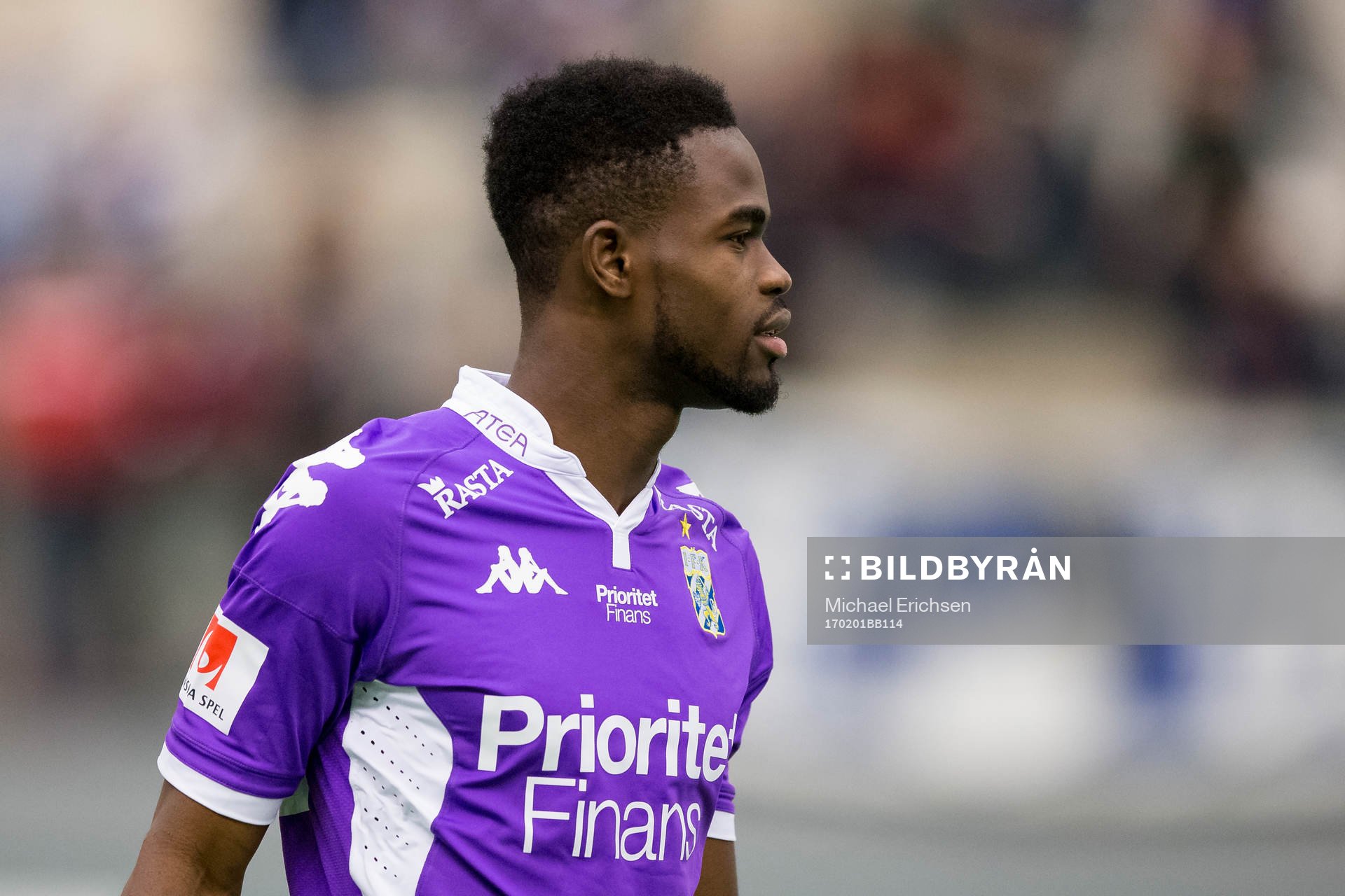 IFK Göteborgs Abdul Razak innan en träningsmatch i