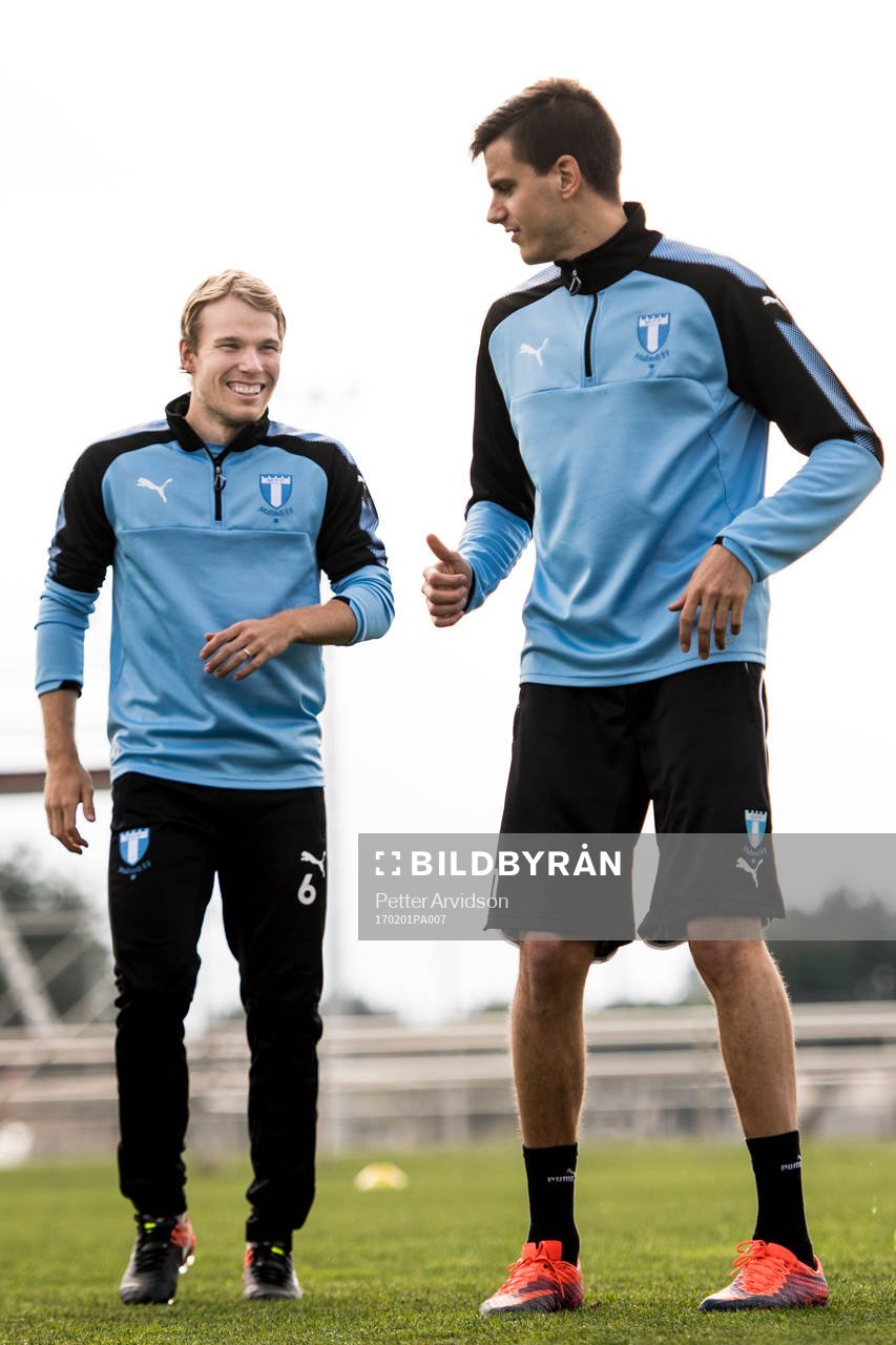 Oscar Lewicki och Alexander Jeremejeff