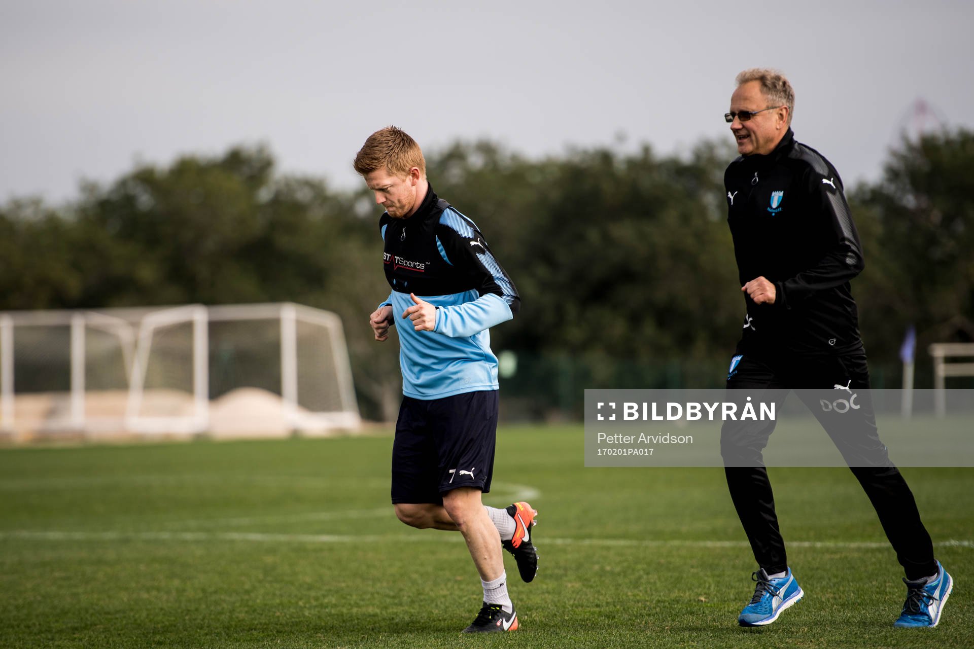 Anders Christiansen och läkare Pär Herbertsson