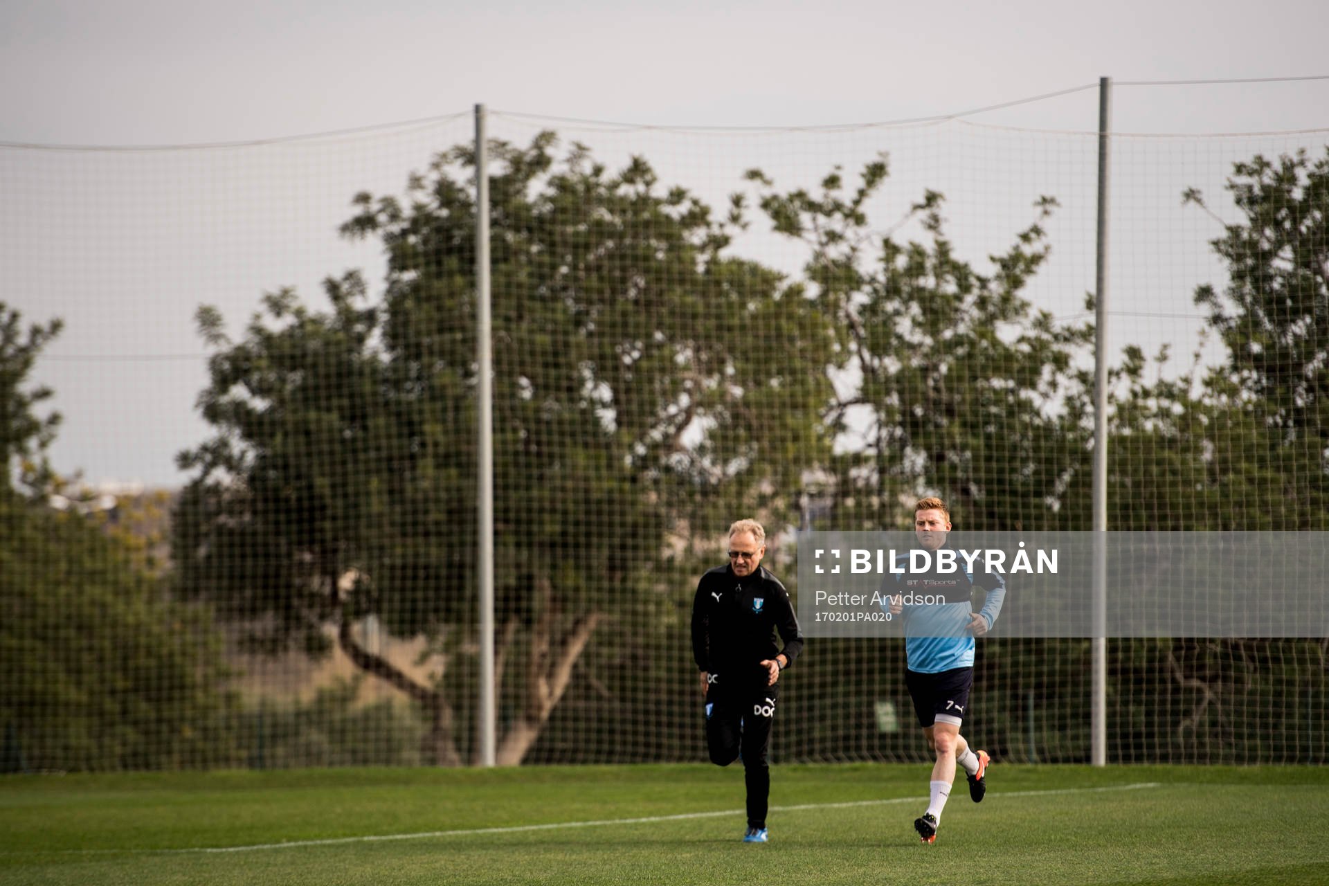 Anders Christiansen och läkare Pär Herbertsson