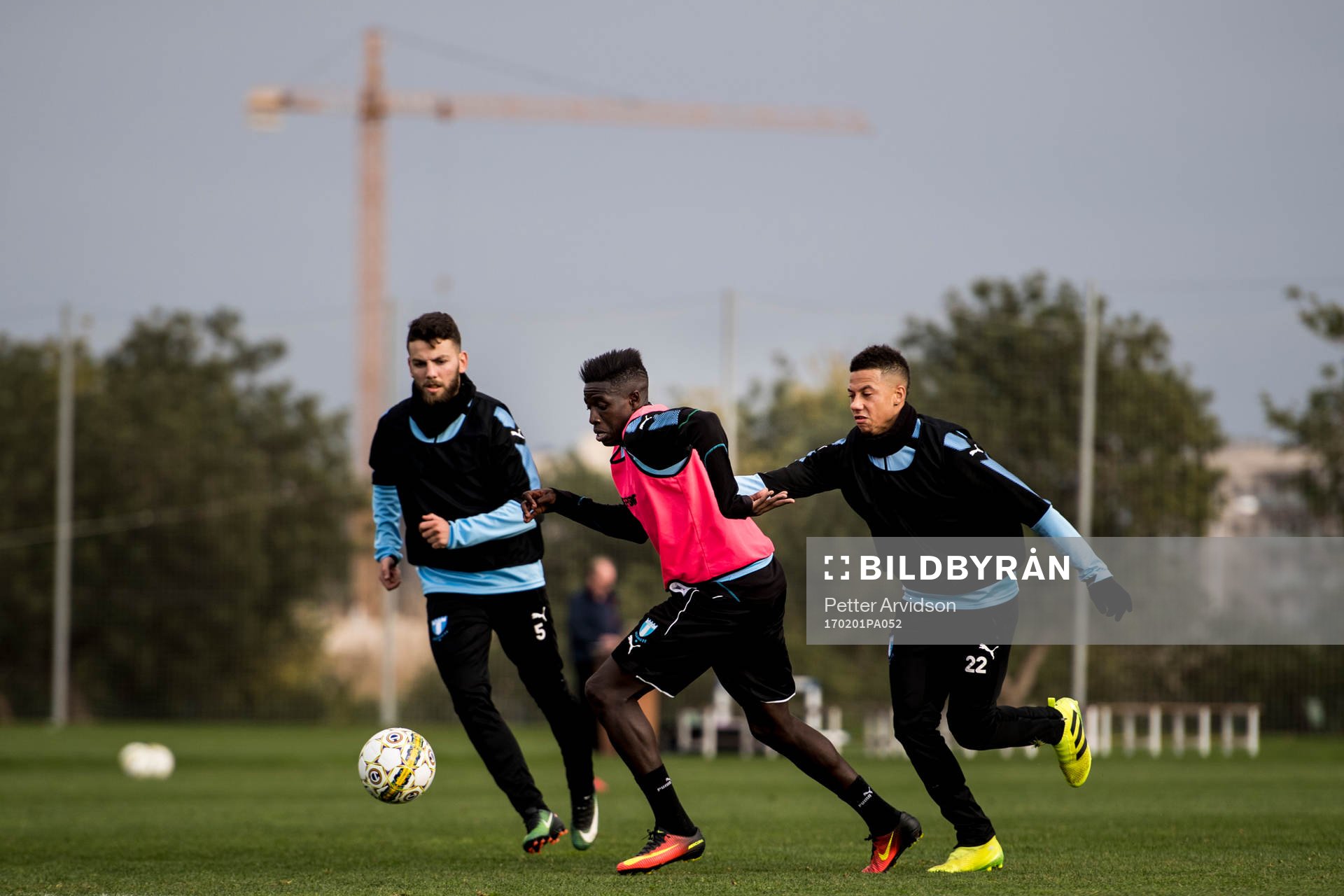 Erdal Rakip, Pa Konate och Tobias Sana