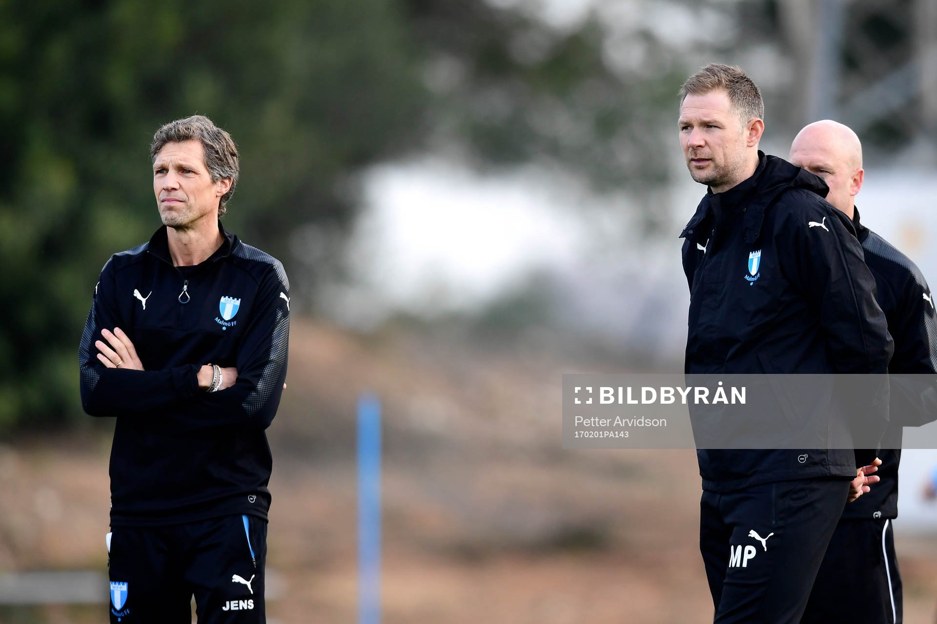 Malmö FFs assisterande tränare Jens Fjellström och