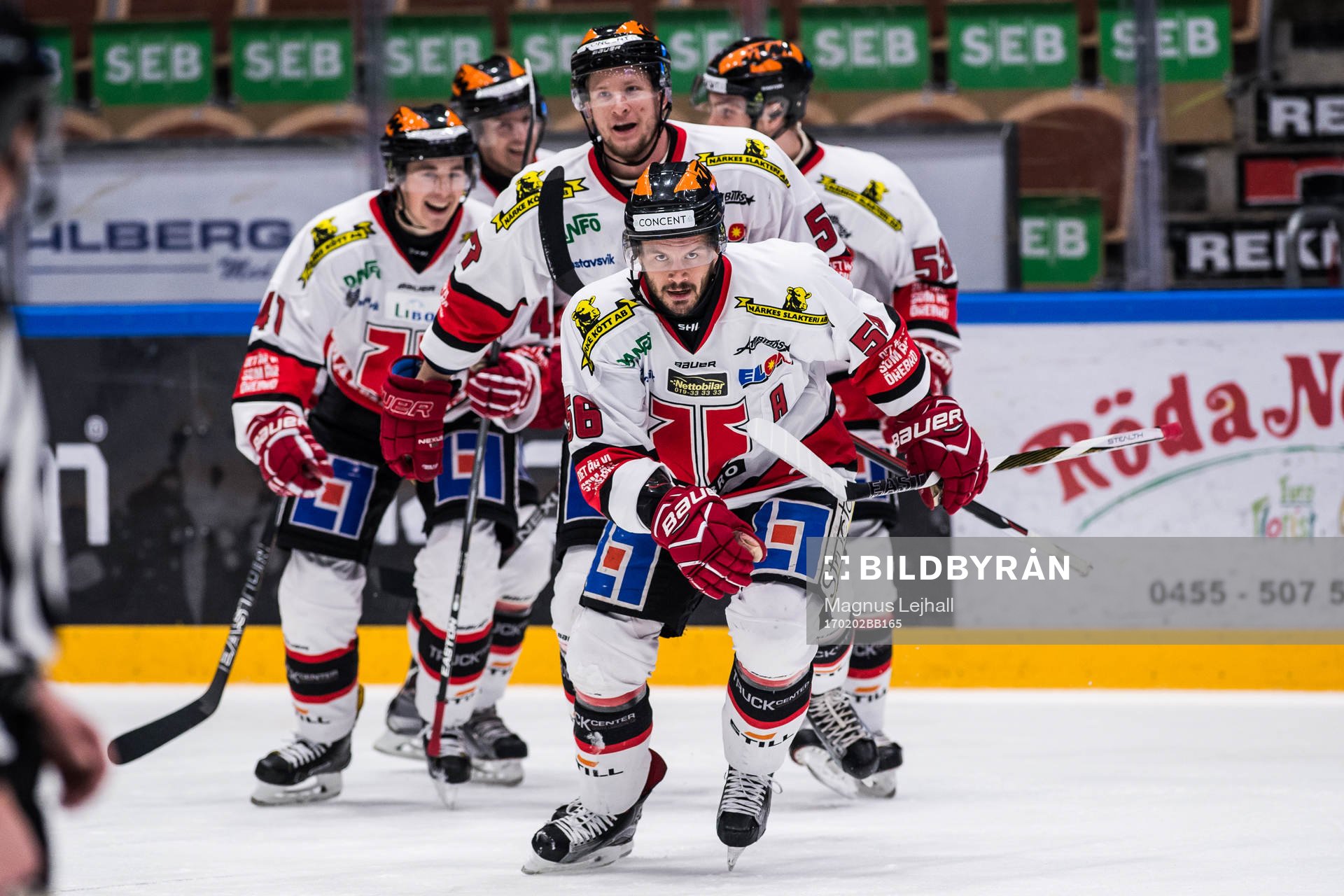 Örebros Johan Wiklander jublar