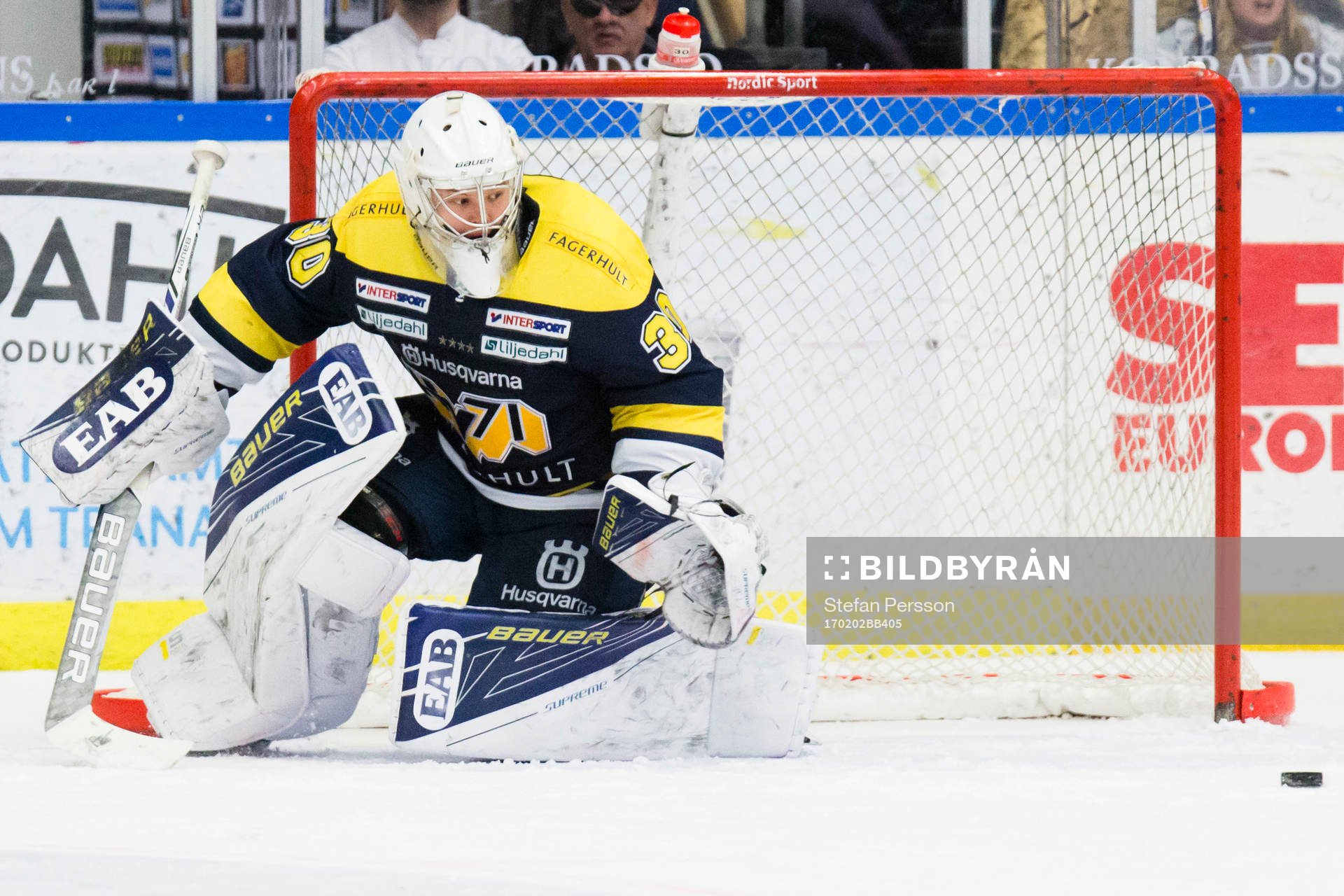 s målvakt Linus Söderström