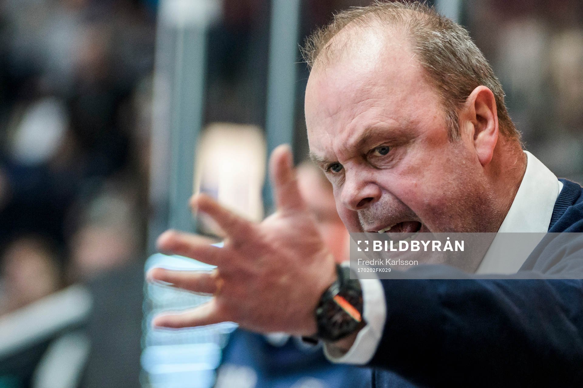 Leksands tränare Per-Erik Johnsson