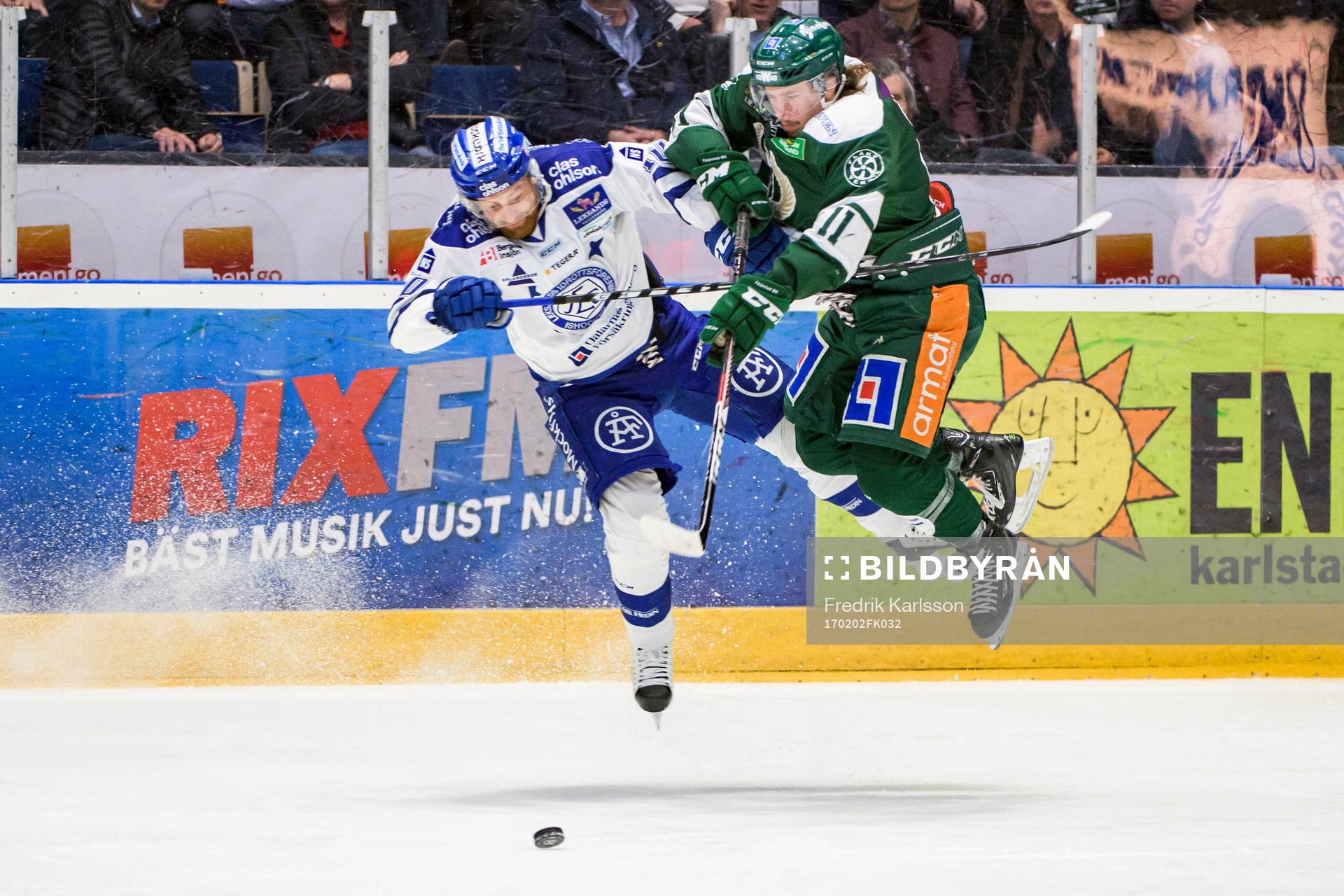 Leksands Mattias Ritola och Färjestads Joakim Nygård
