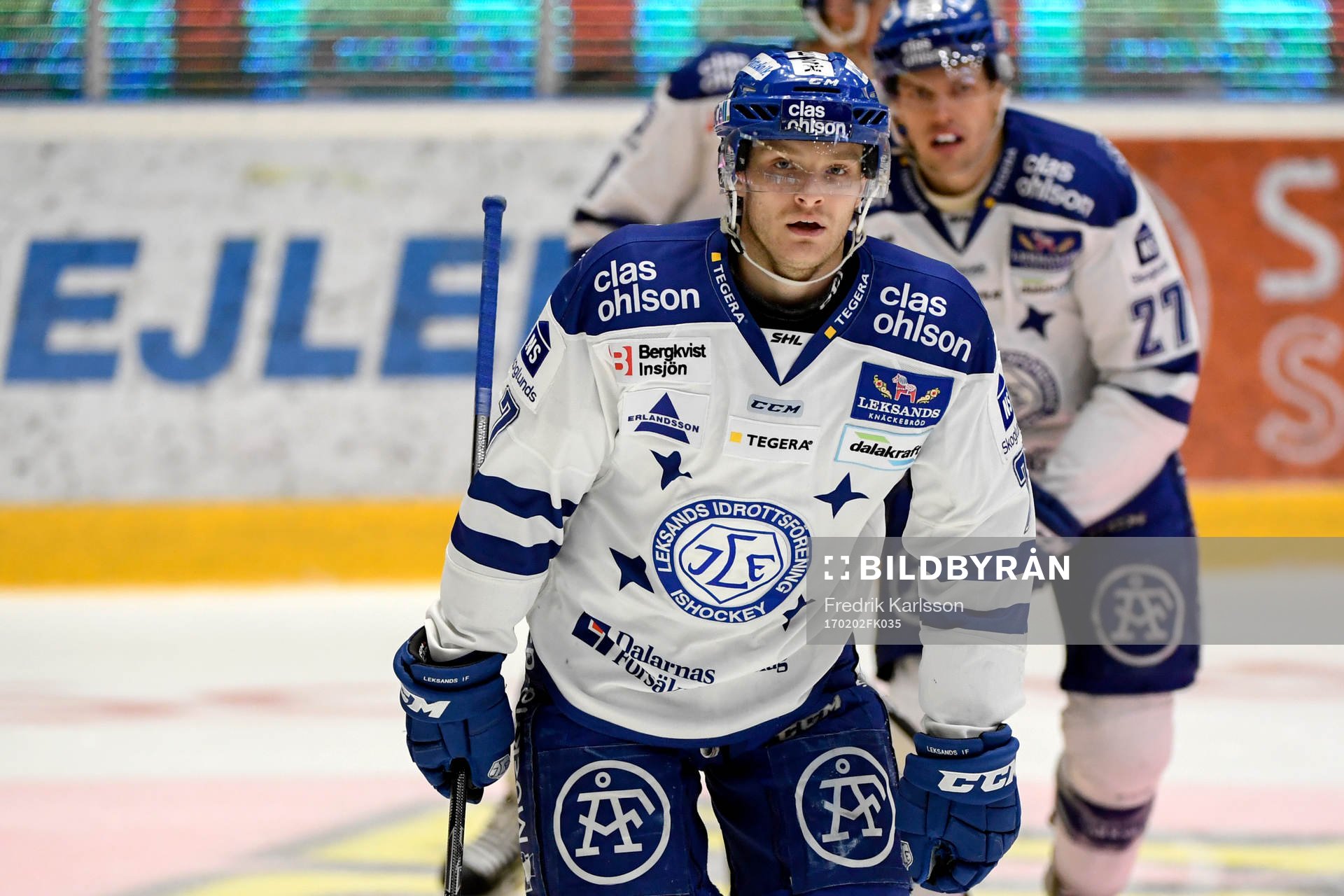 Leksands Johan Olofsson jublar