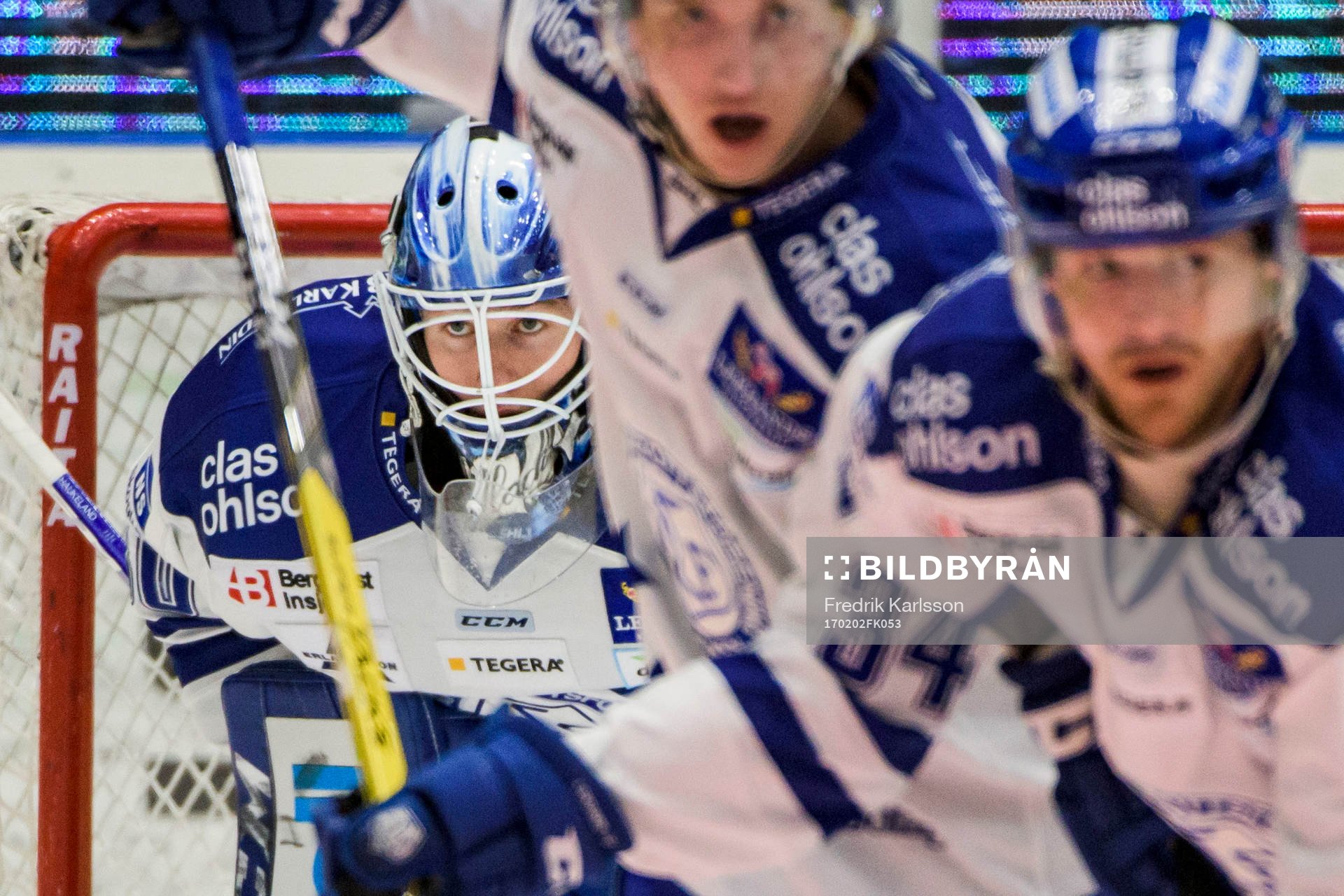 Leksands målvakt Henrik Haukeland