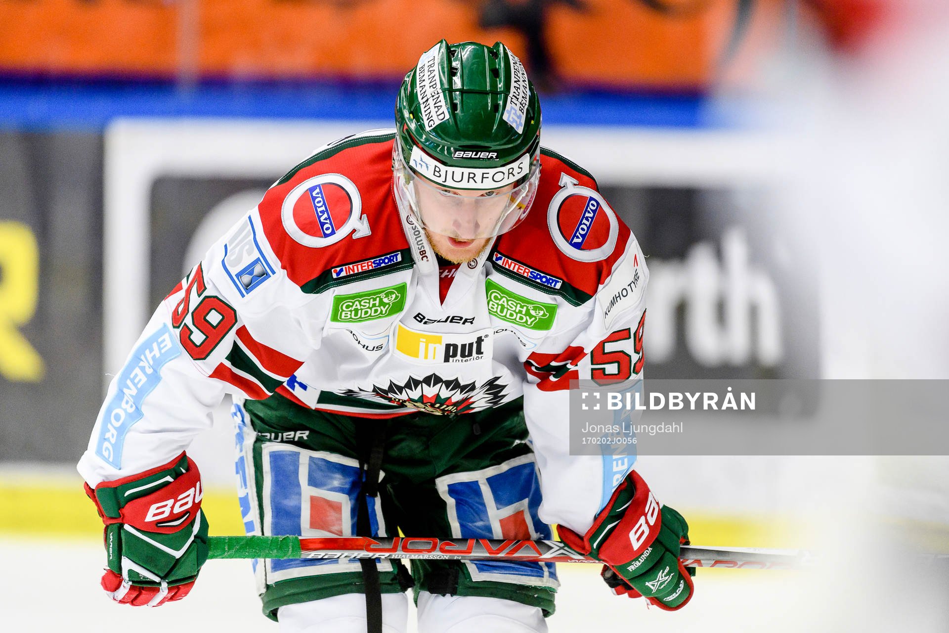 Frölundas Simon Hjalmarsson deppar