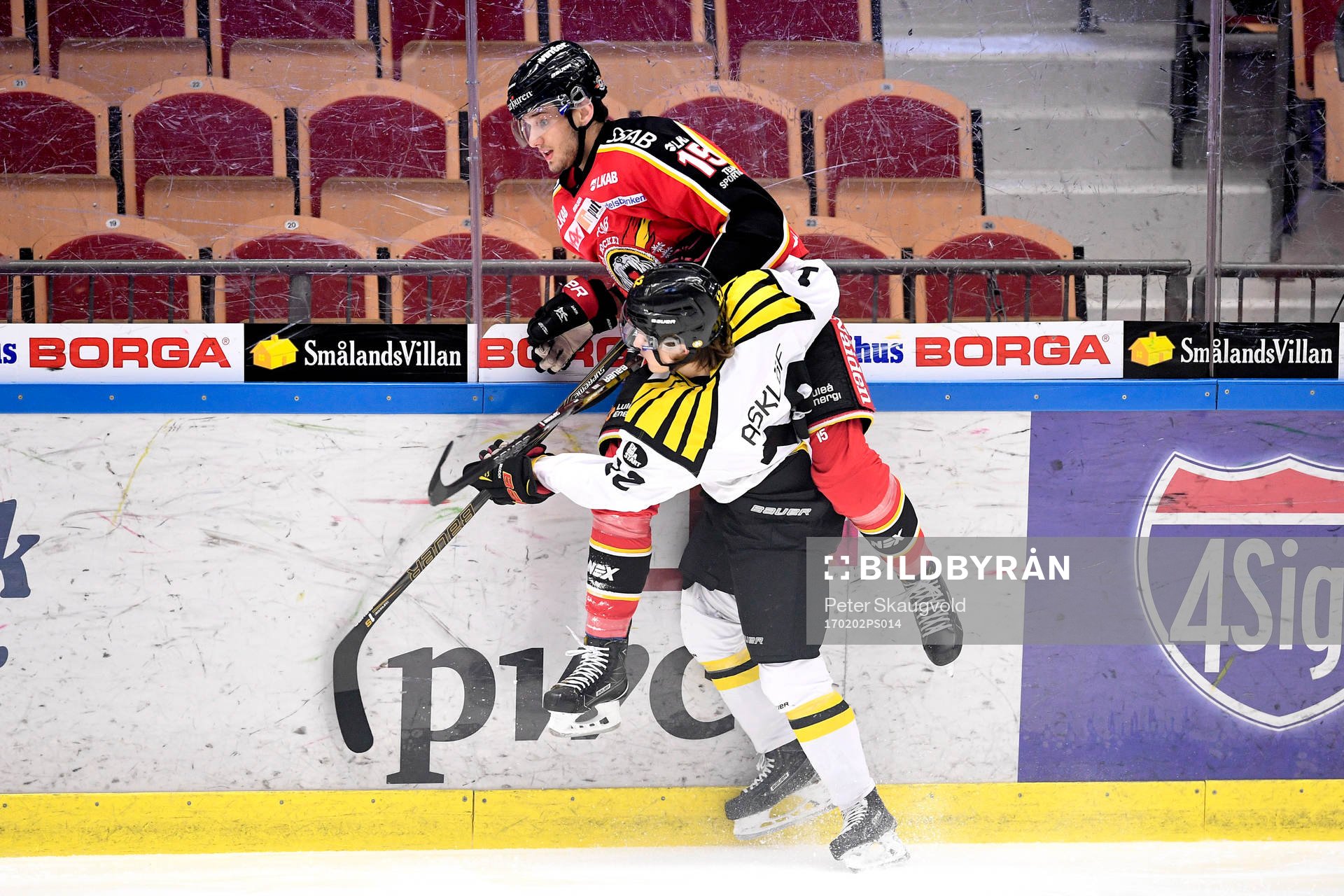 Brynäs Samuel Asklöf och Luleås Christian Jaros