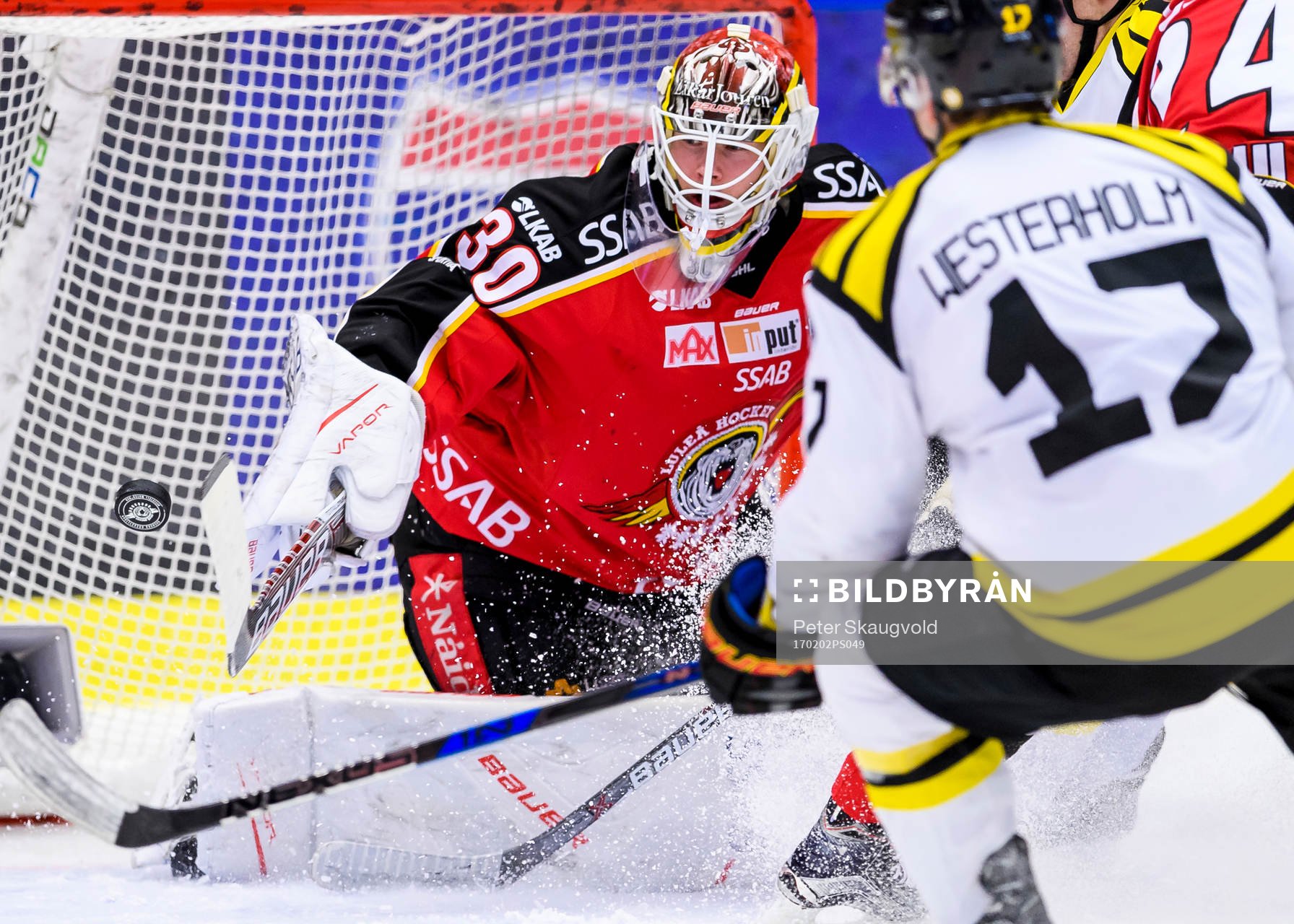 Luleås målvakt Filip Gustavsson