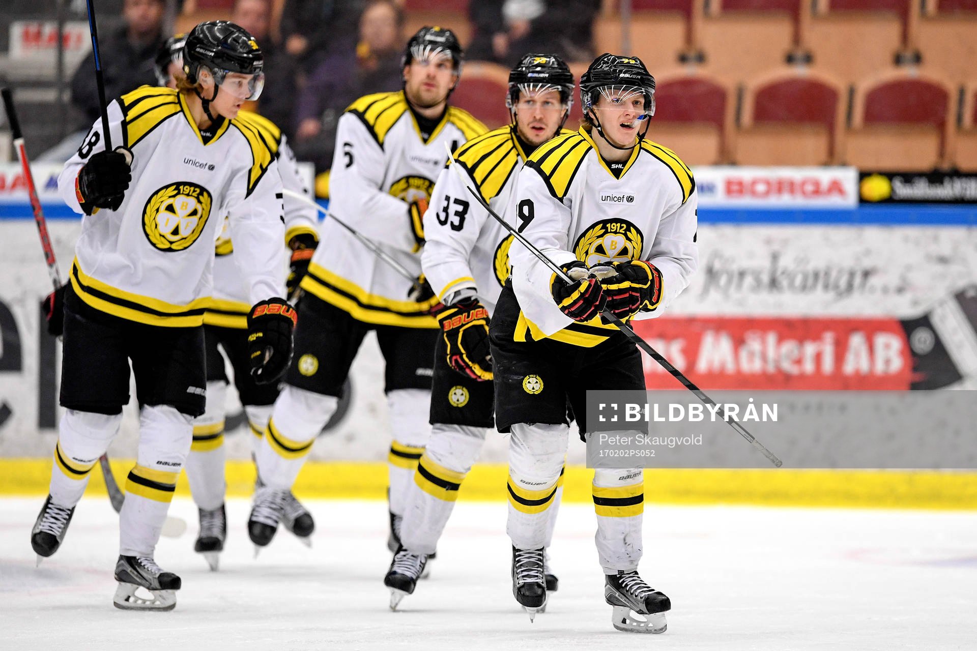 Brynäs Daniel Mannberg jublar