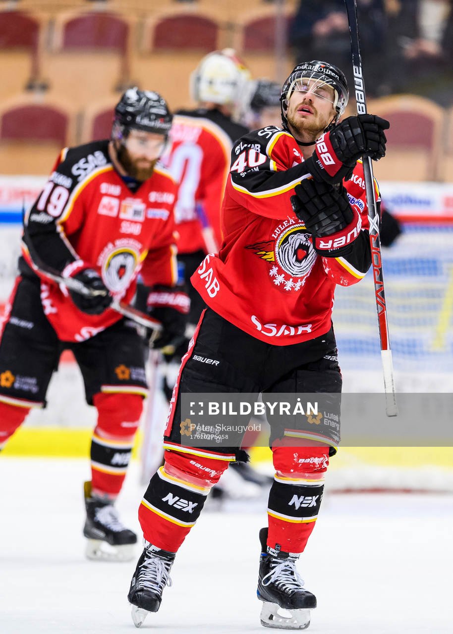 Luleås Kael Mouillierat deppar