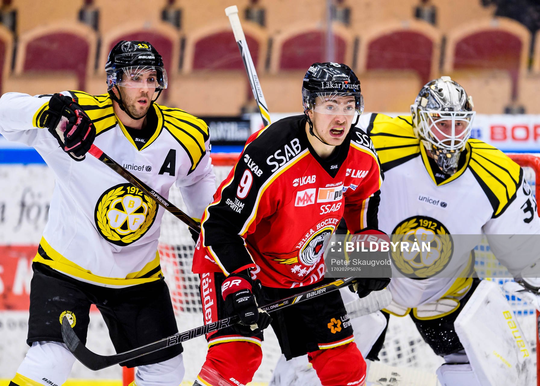 Brynäs Ryan Gunderson och Luleås Johan Forsberg