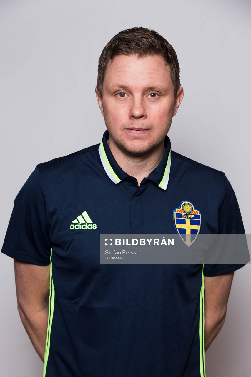 Domaren Markus Strömbergsson poserar för ett porträtt under en fotografering den 3 februari 2017 i Jönköping. 