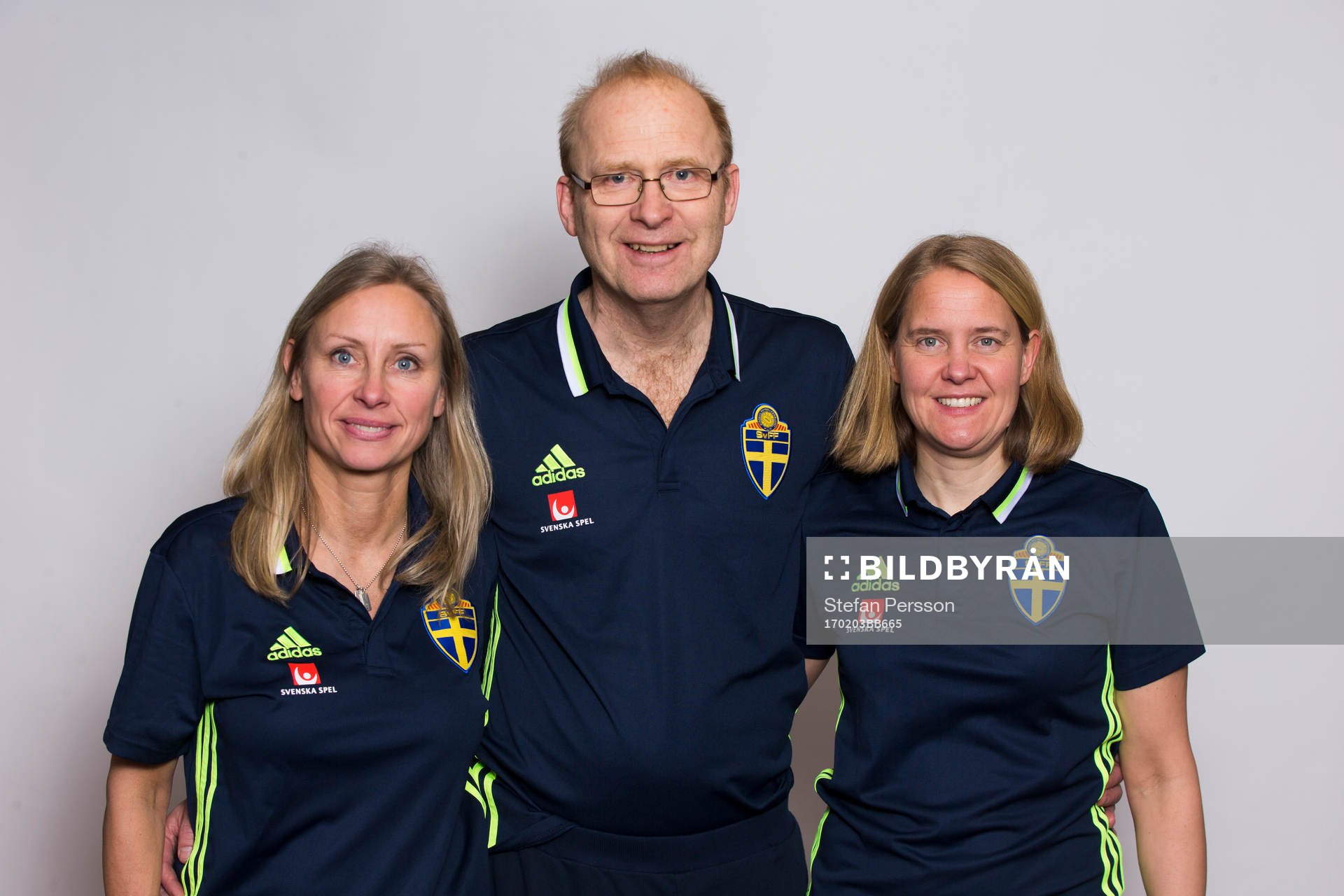 Domargruppens Marita Emilsson Käll, Johnny Ahlvin och Anna