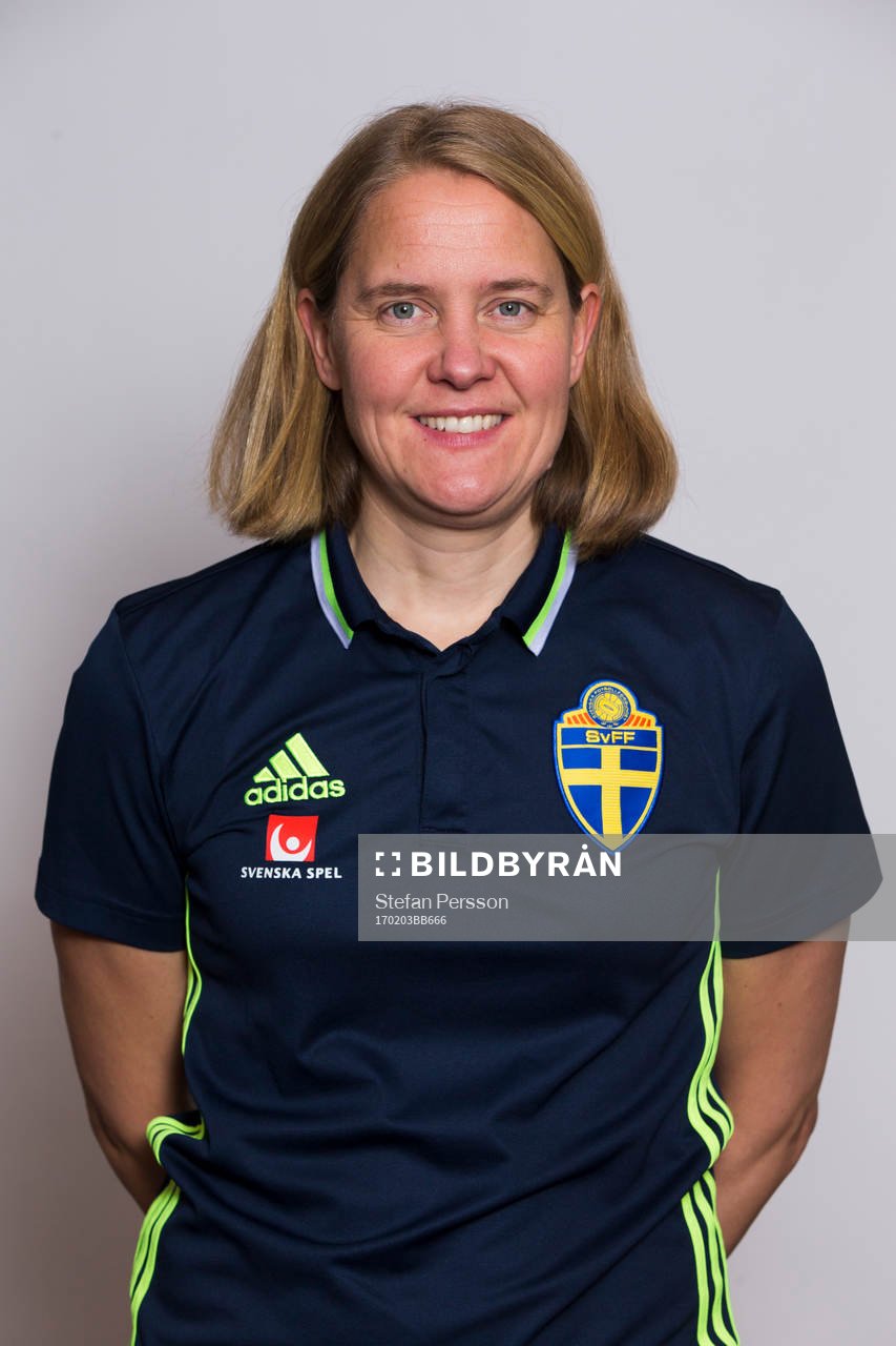 Domargruppens Anna Nyström poserar för ett porträtt under en fotografering den 3 februari 2017 i Jönköping. 