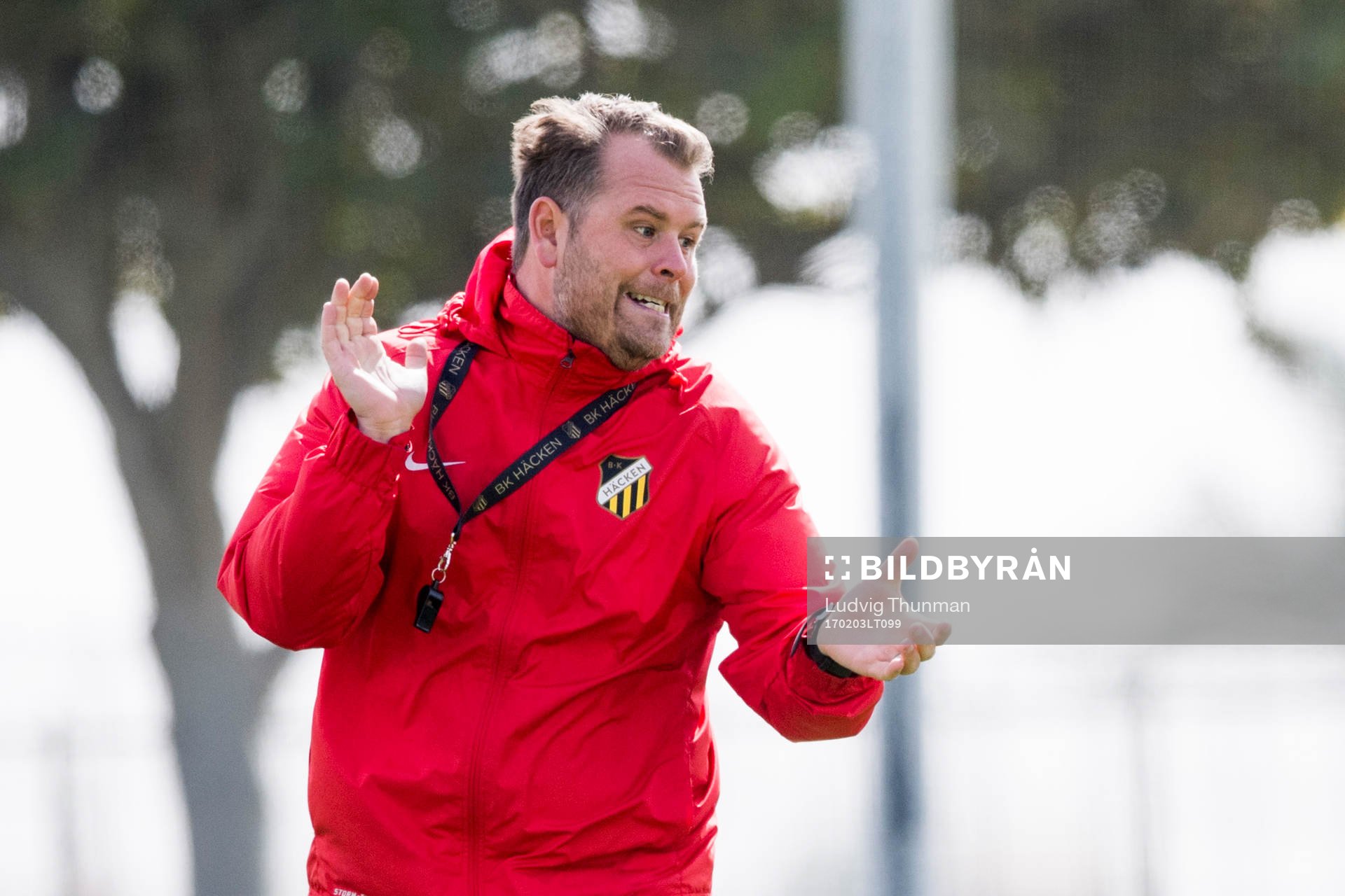 Häckens tränare Mikael Stahre