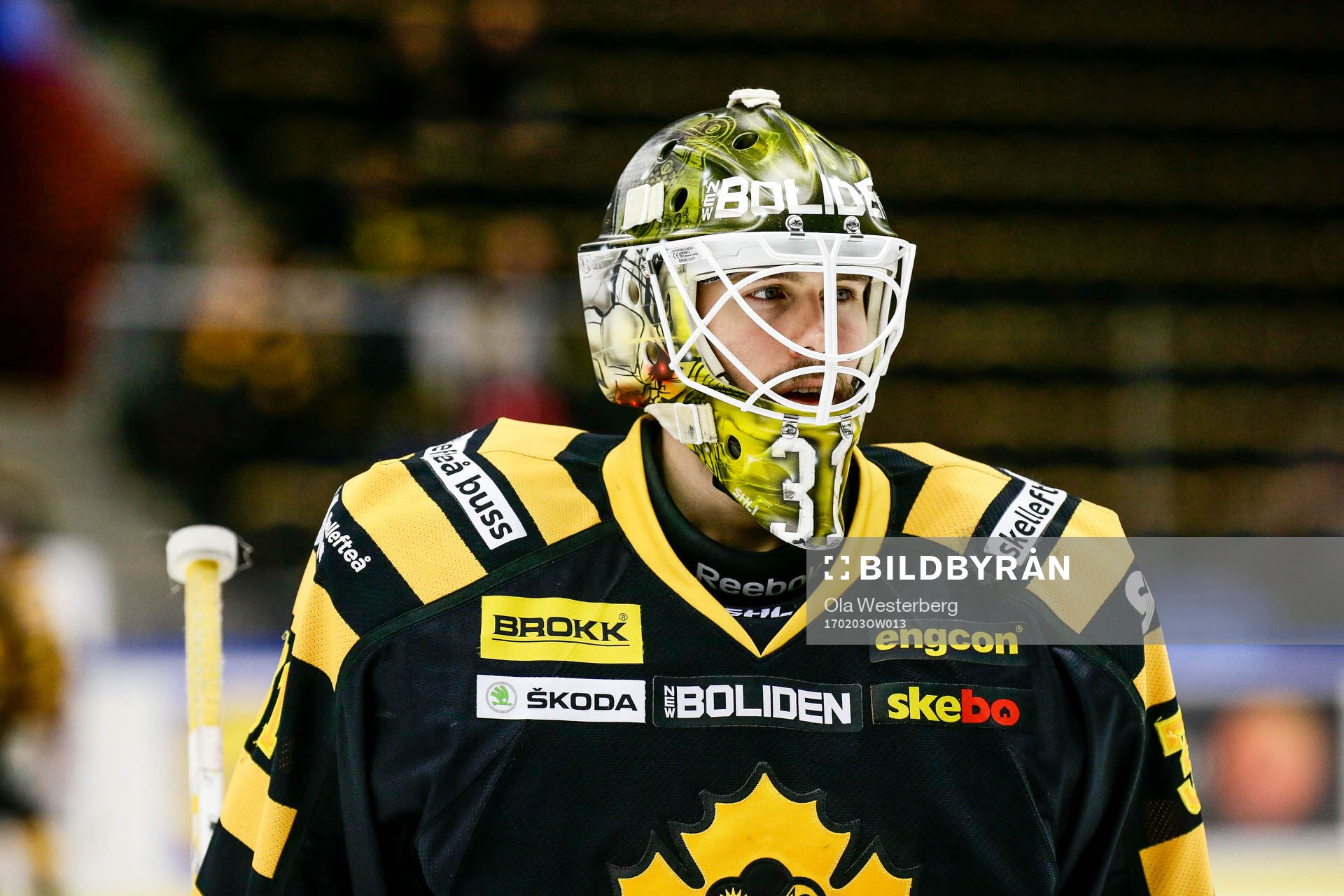 Skellefteås målvakt Joni Ortio