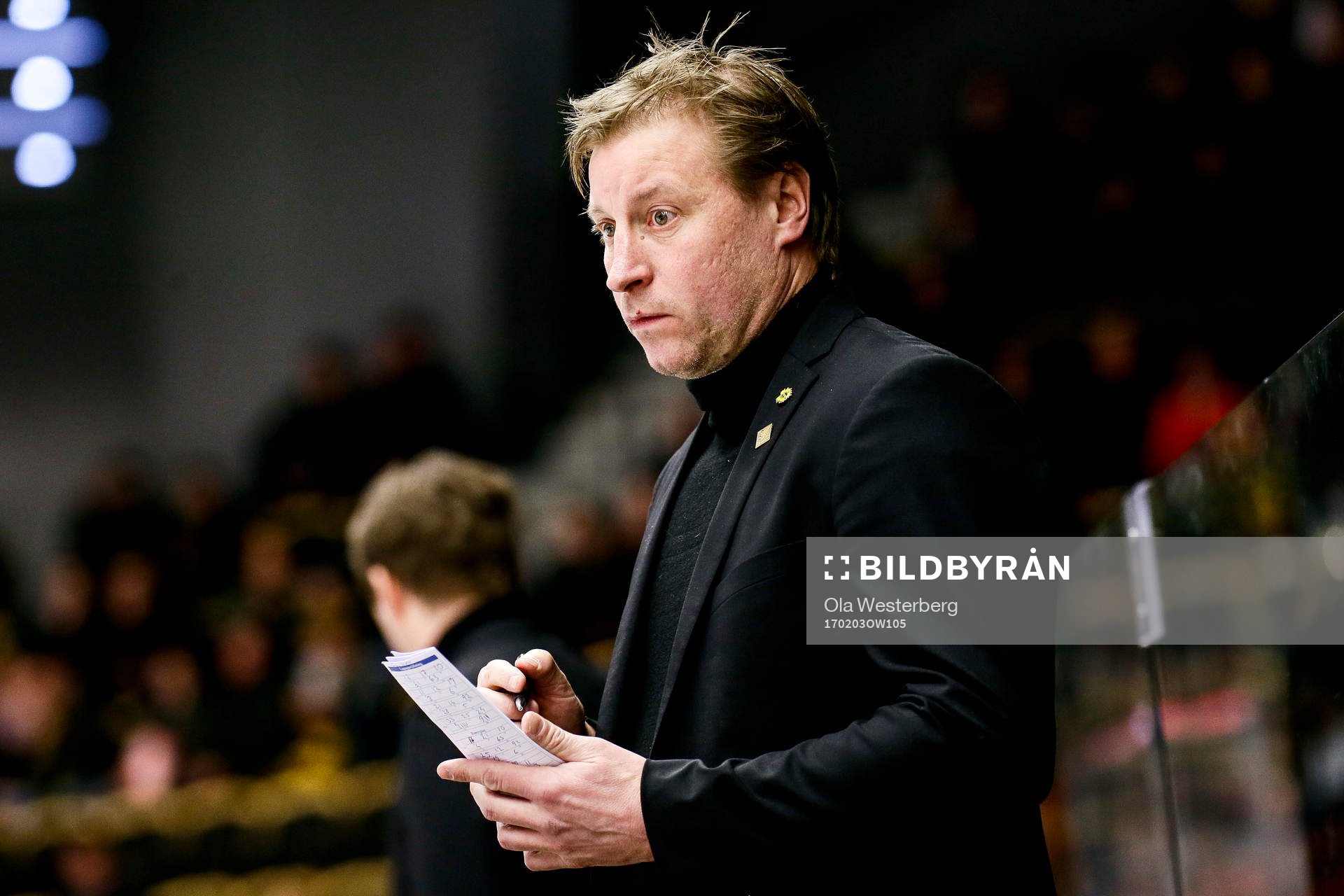 Skellefteås tränare Fredrik Öberg