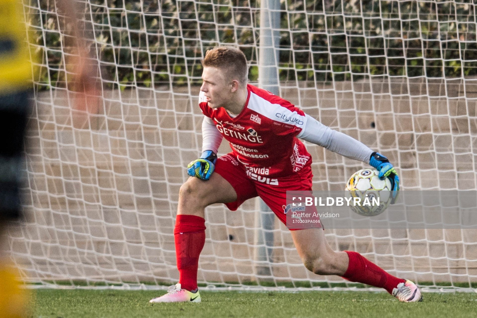 Halmstads målvakt Isak Pettersson