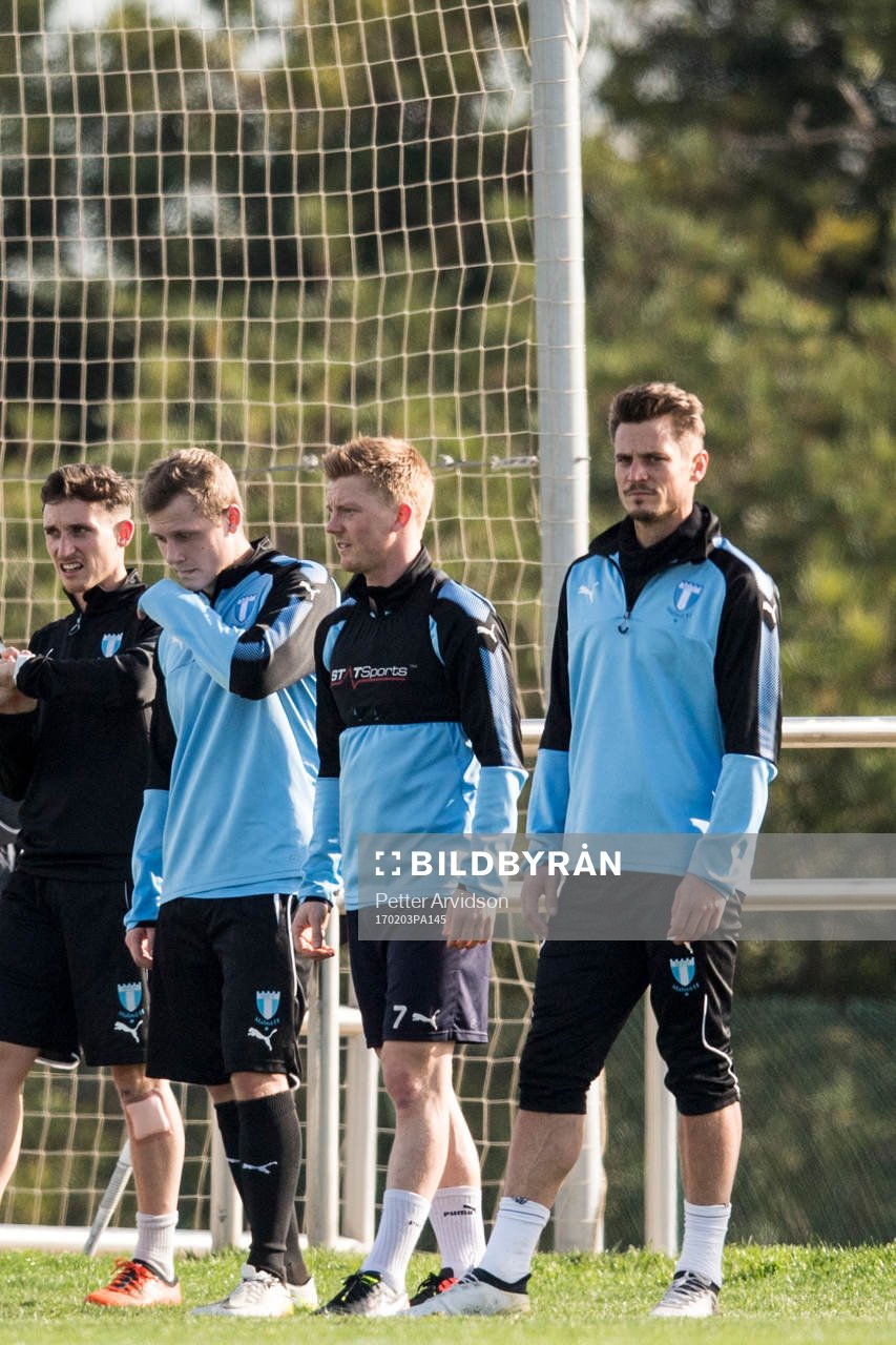 Fystränaren Ben Rosen, Erik Andersson, Anders Christiansen
