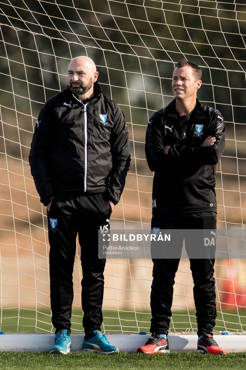 Scoutingansvarige Vito Stavljanin och sportchef Daniel