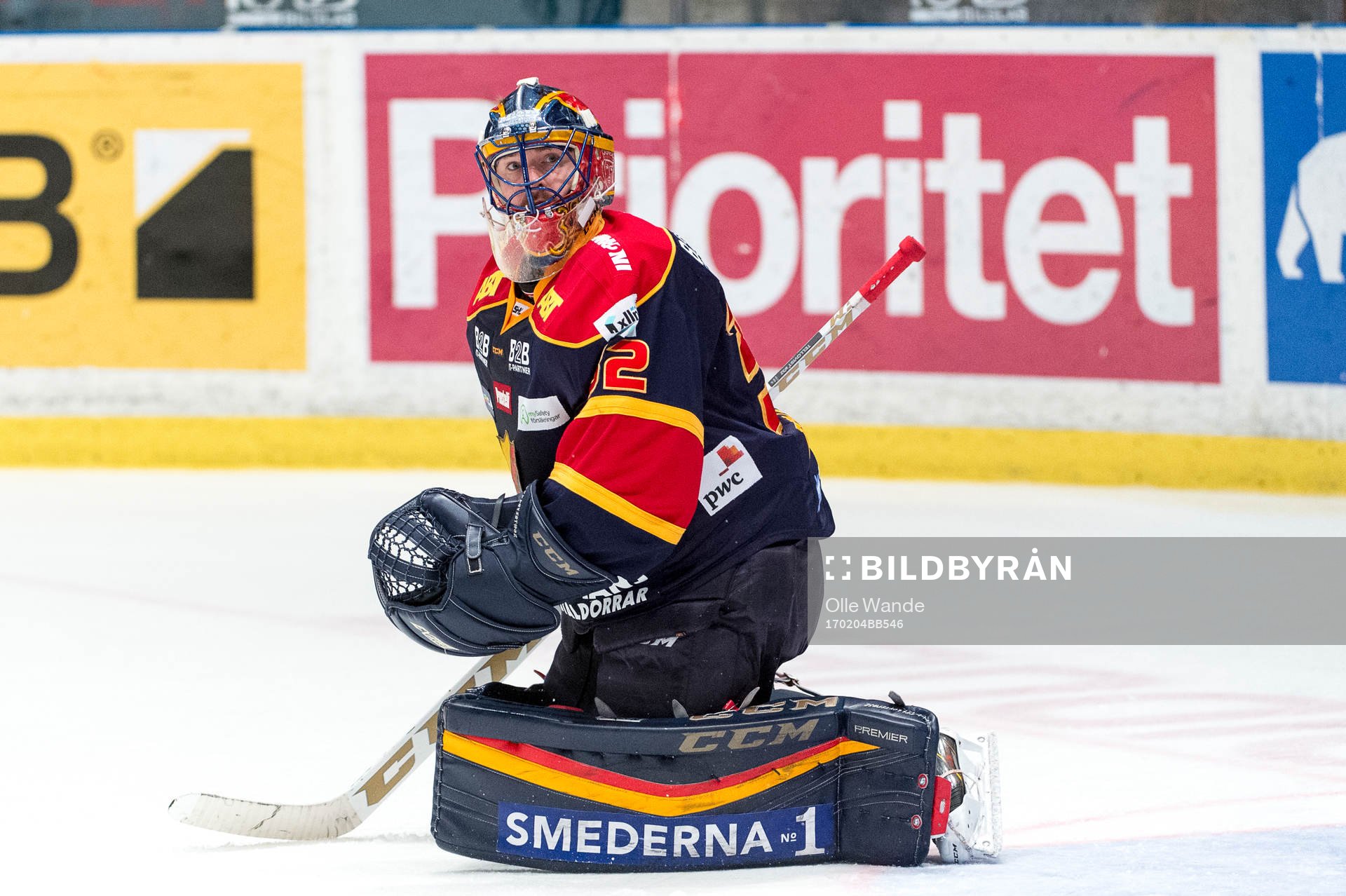Djurgårdens målvakt Mikael Tellqvist