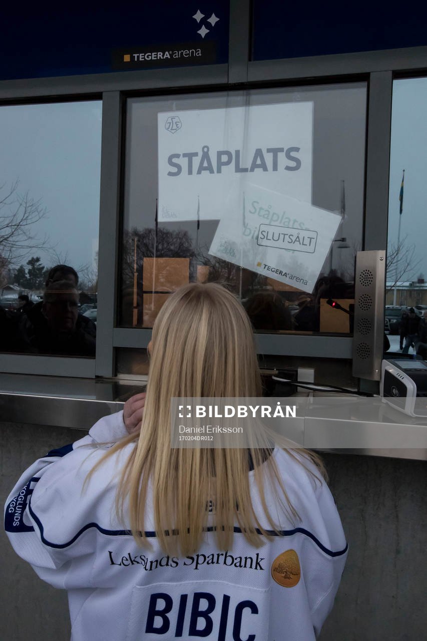 Slutsålt i ishockeymatchen i SHL mellan Leksand och Örebro