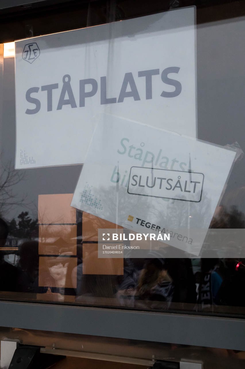 Slutsålt i ishockeymatchen i SHL mellan Leksand och Örebro