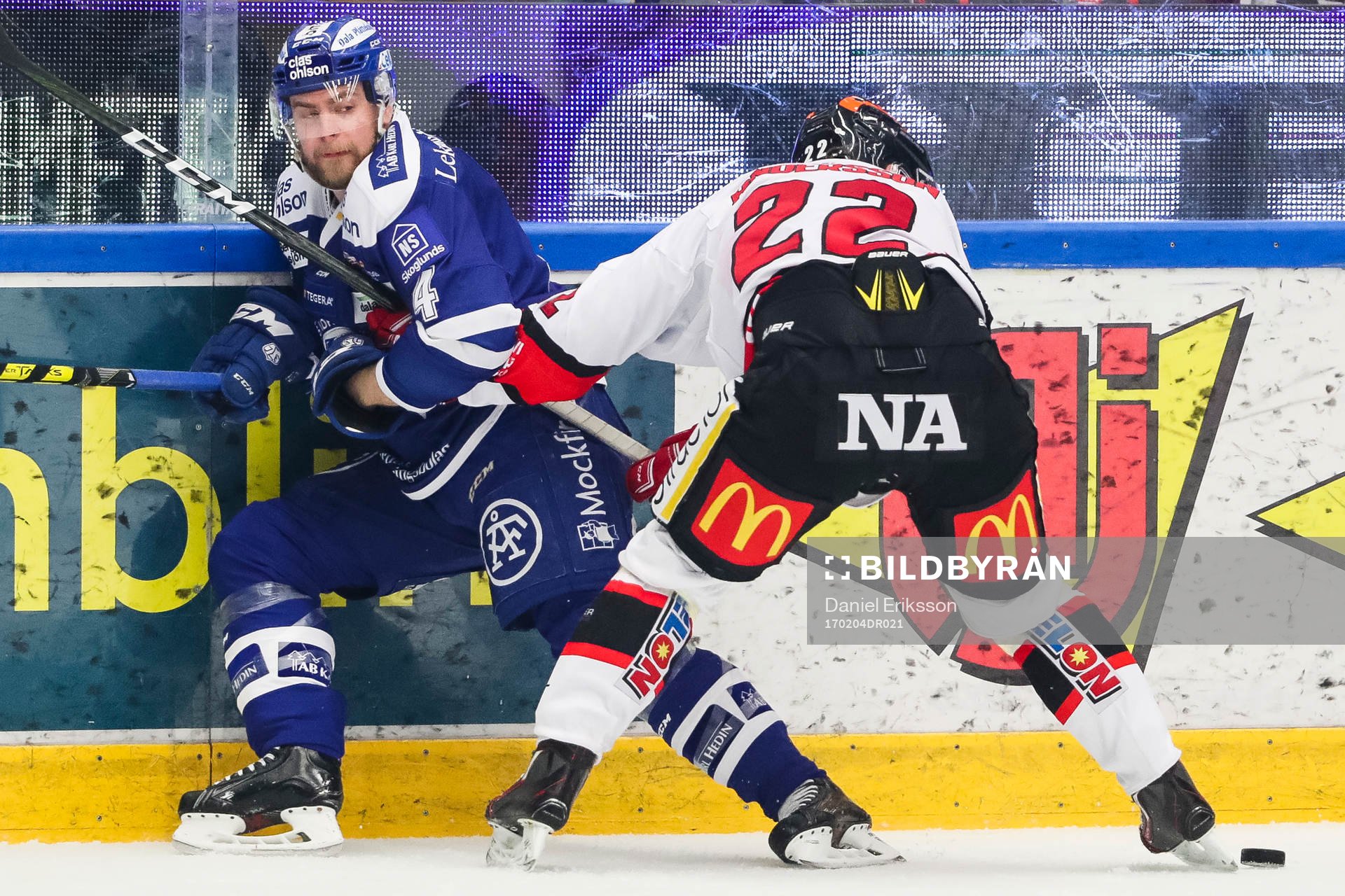 Leksands Nichlas Torp och Örebros Fredric Andersson