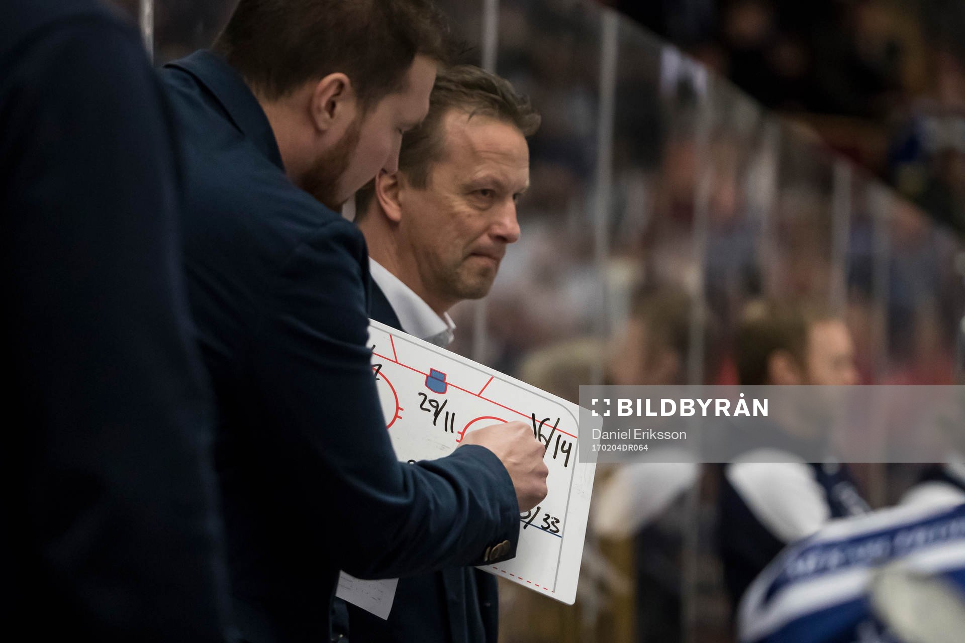 Leksands assisterande tränare Gereon Dahlgren och