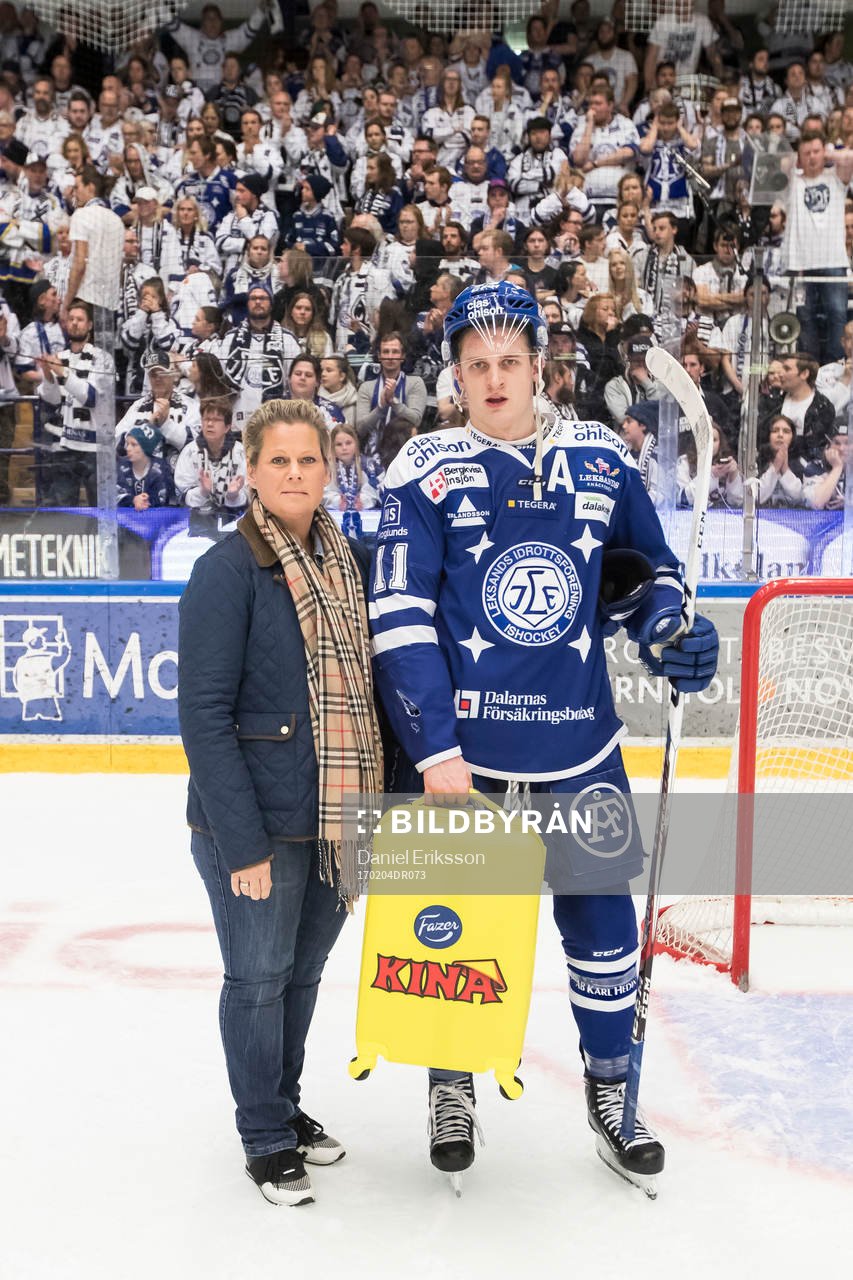 Leksands Martin Karlsson utsedd till matchens lirare i