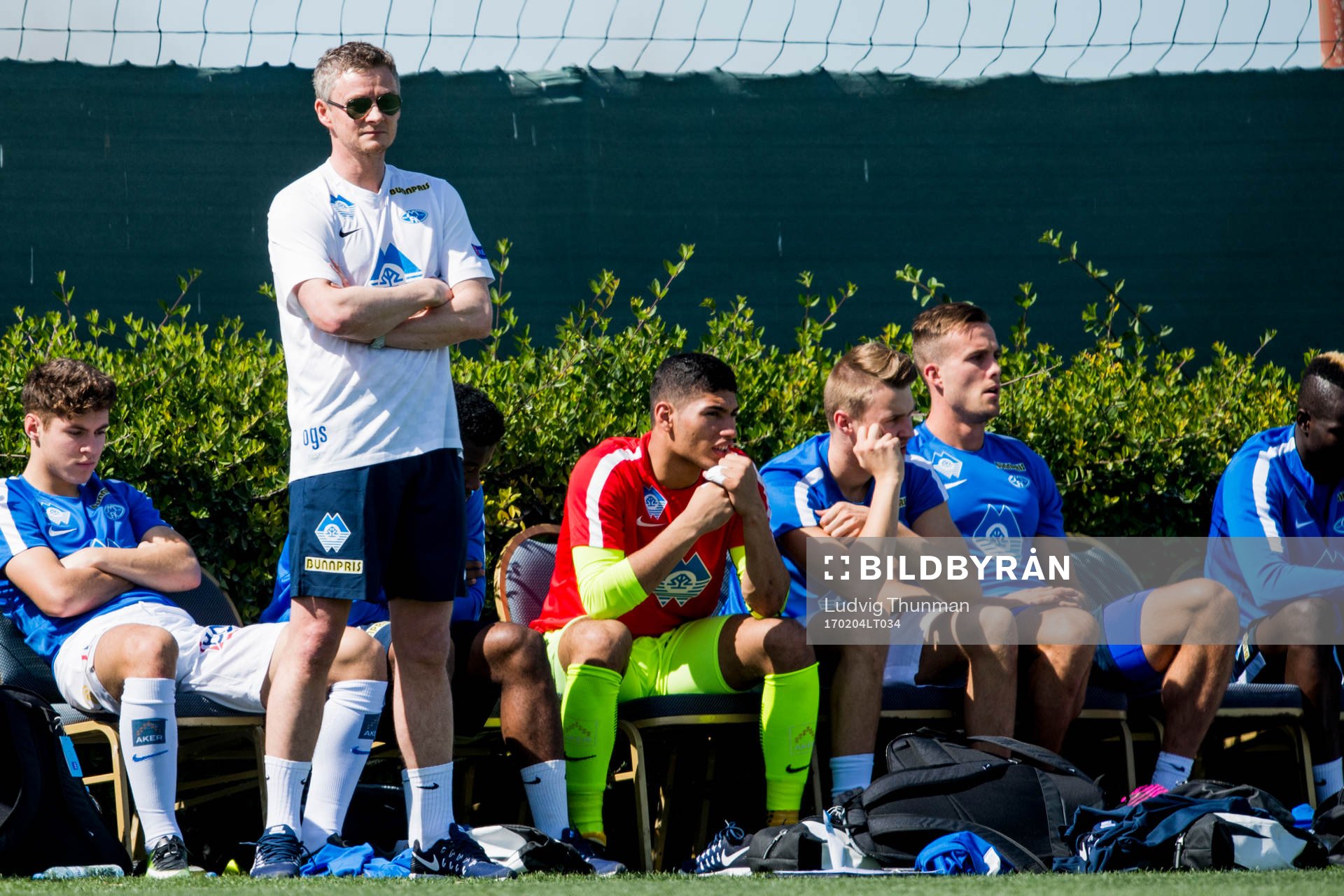 Moldes tränare Ole Gunnar Solskjaer