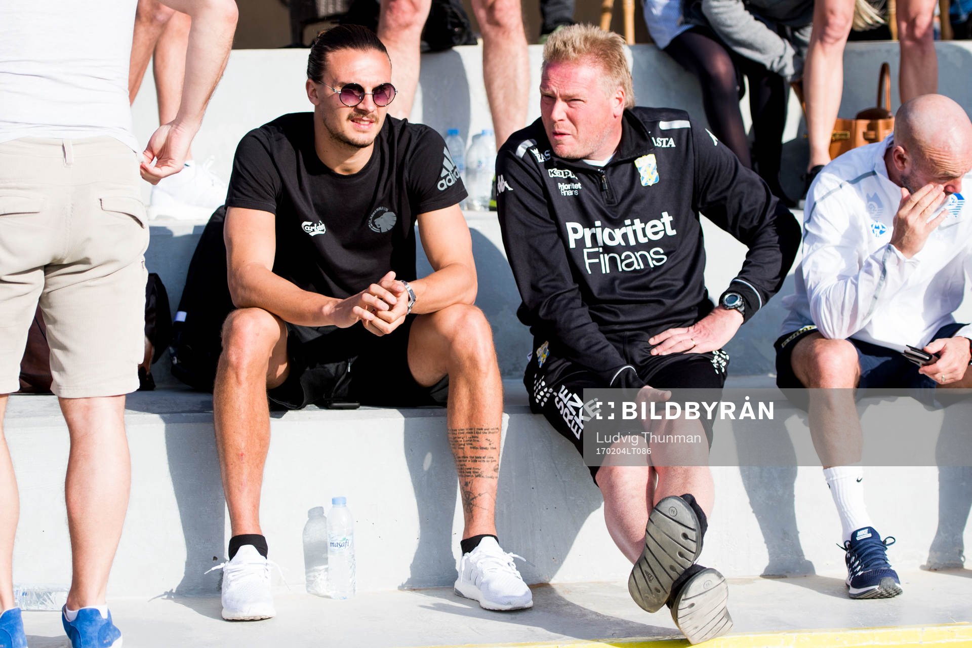 FC Köpenhamns Erik Johansson i samtal med IFK Göteborgs