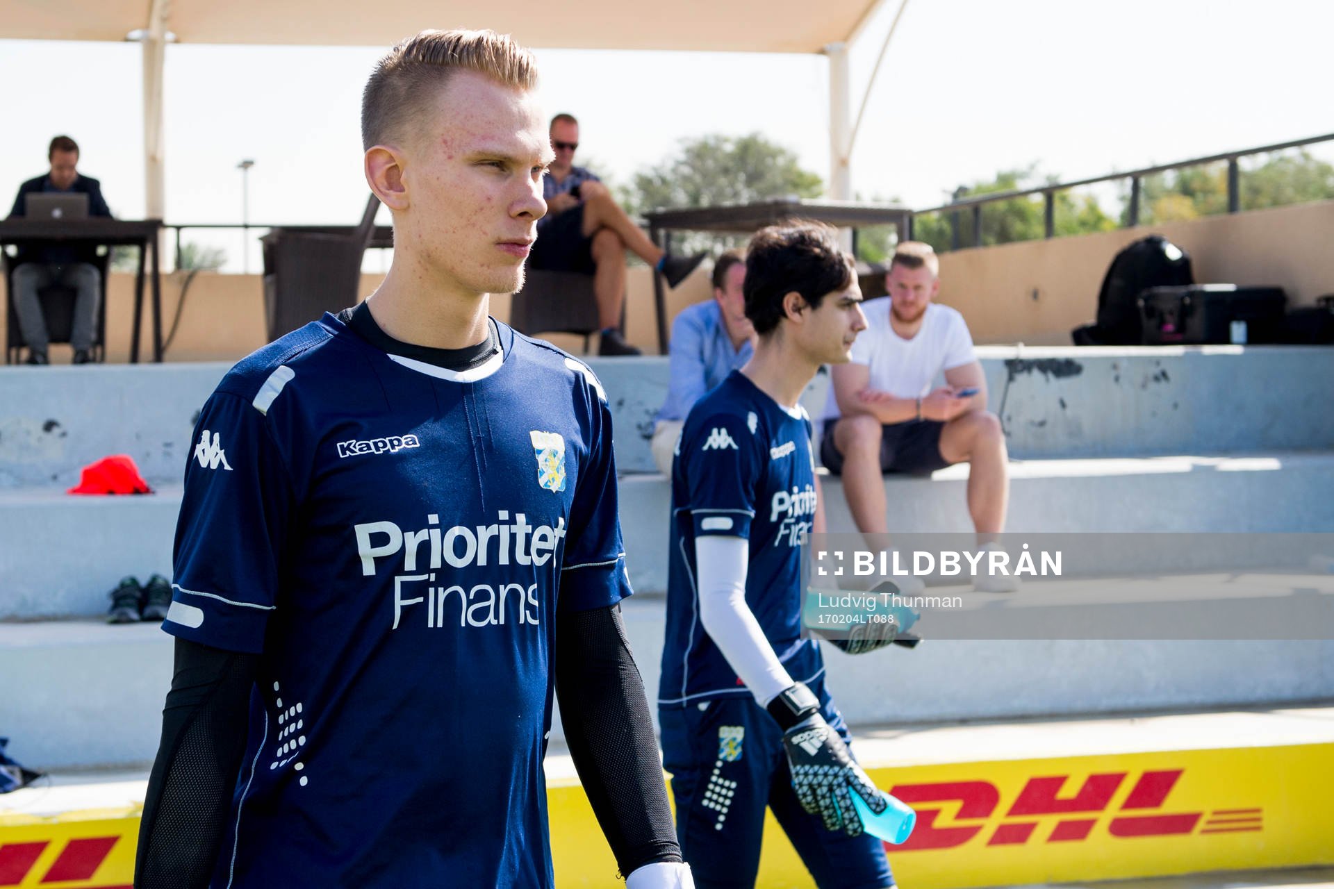 IFK Göteborgs målvakt Pontus Dahlberg och målvakt Tom