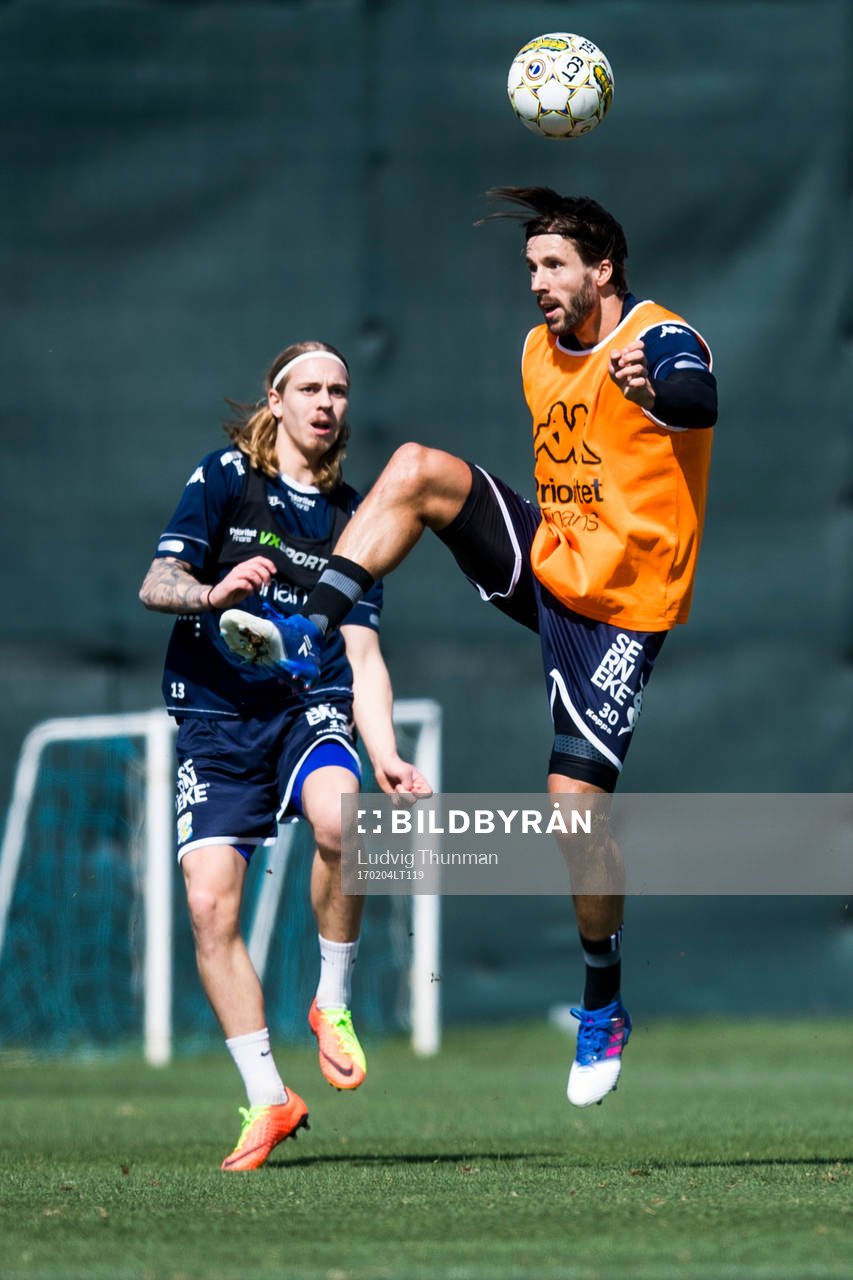 Elias Mar Omarsson och Mattias Bjärsmyr