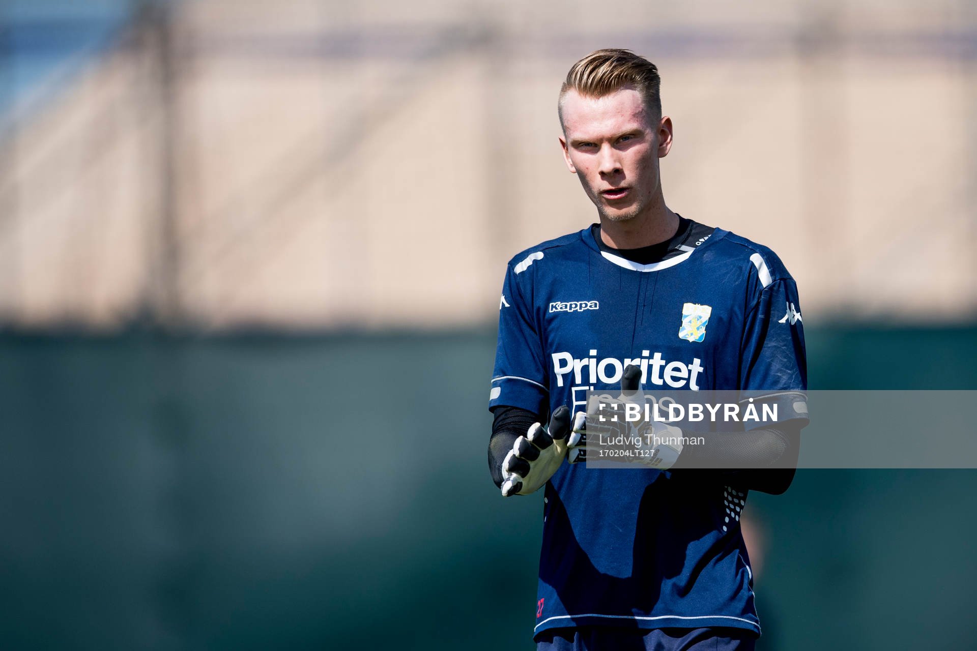 Målvakt Pontus Dahlberg